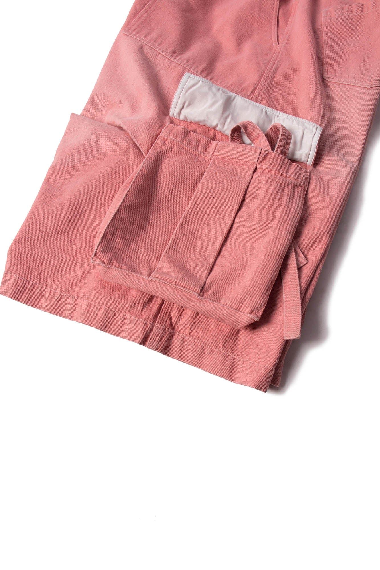 RELABEL Washed Strap Drawstring Cargo Shorts