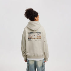 BONELESS FW23 LOGO Textures Graphics Hoodie