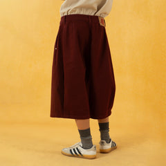 CLP Classic Rivet Pleated Oversized Shorts