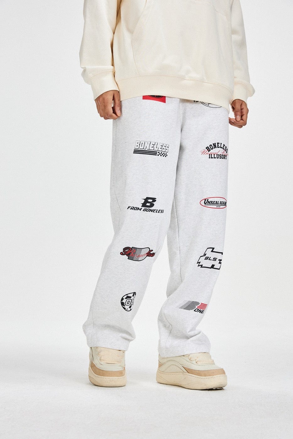 BONELESS Racing Logo Sweatpants
