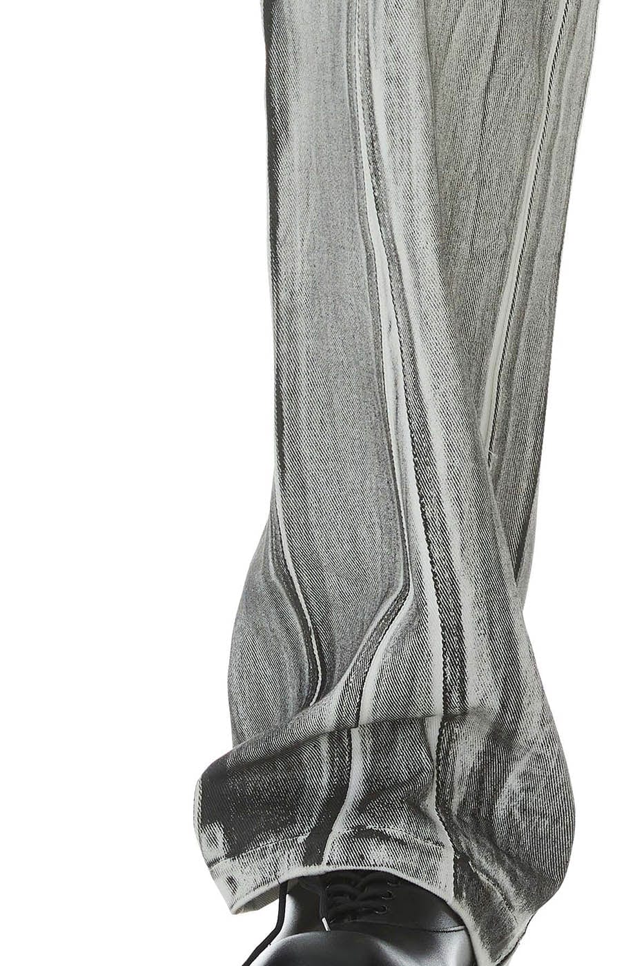 FACEONLAB Gradient Brush-Painted Jeans