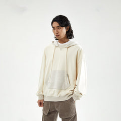 BONELESS Multi-Fabric Spliced Hoodie