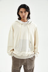 BONELESS Multi-Fabric Spliced Hoodie