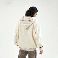 BONELESS Multi-Fabric Spliced Hoodie