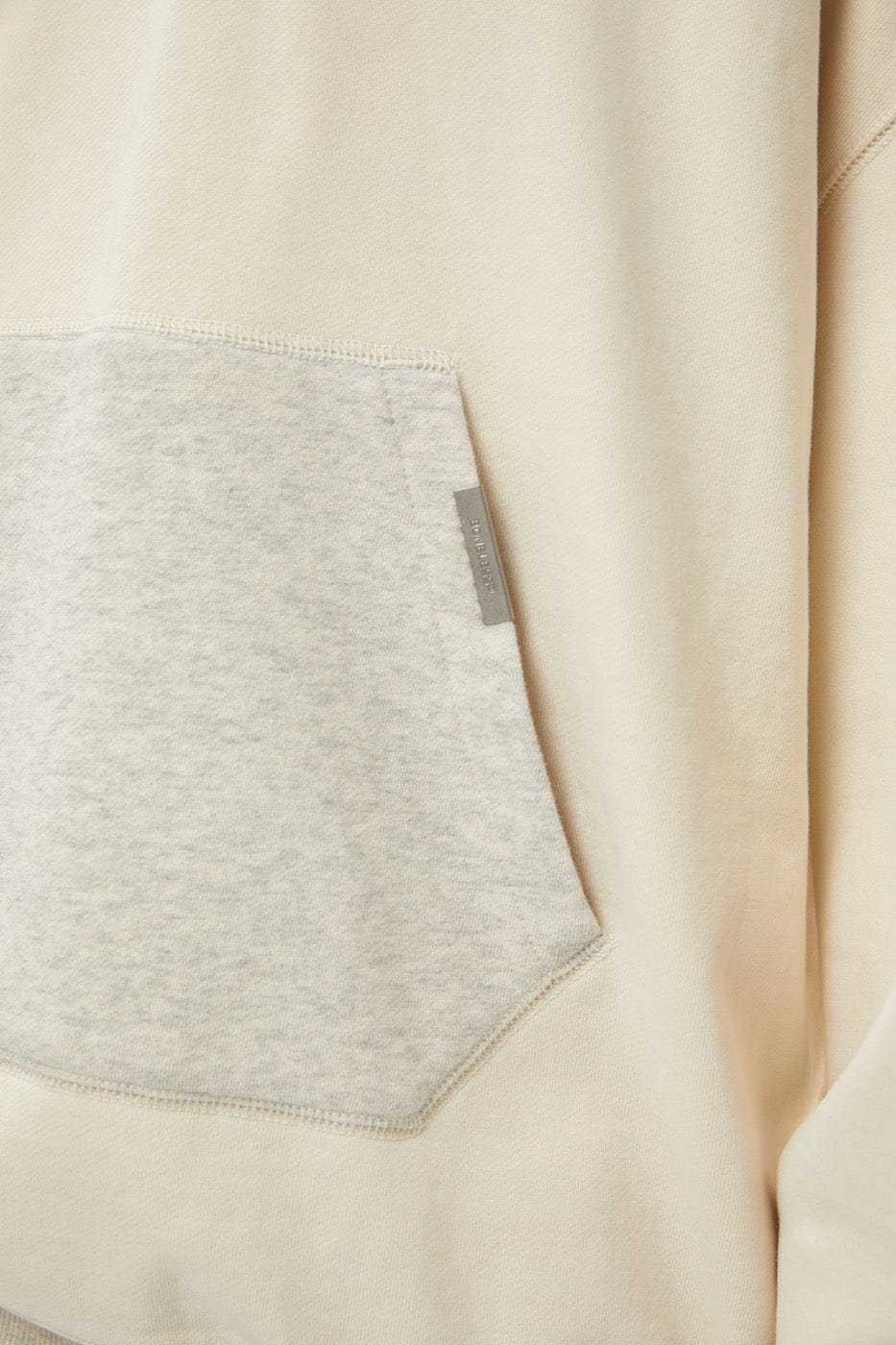 BONELESS Multi-Fabric Spliced Hoodie