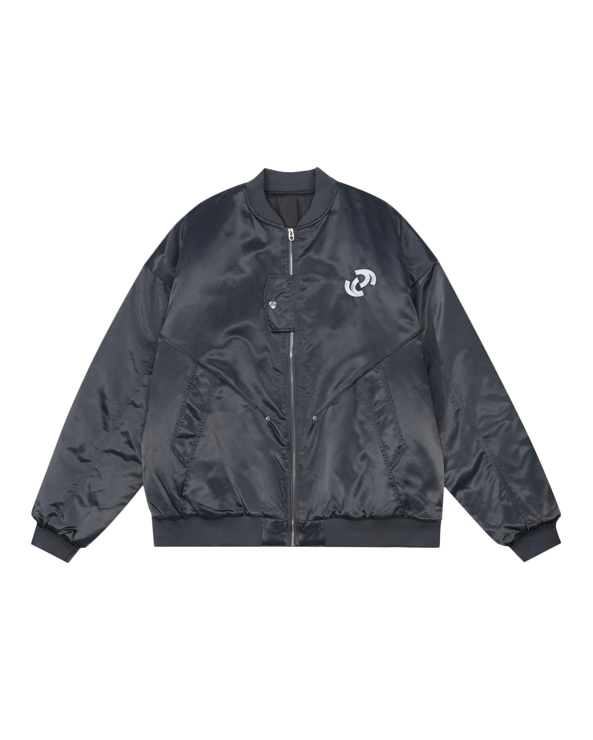 OVDY Modern Big-pocket Cotton-Padded Baseball Jacket