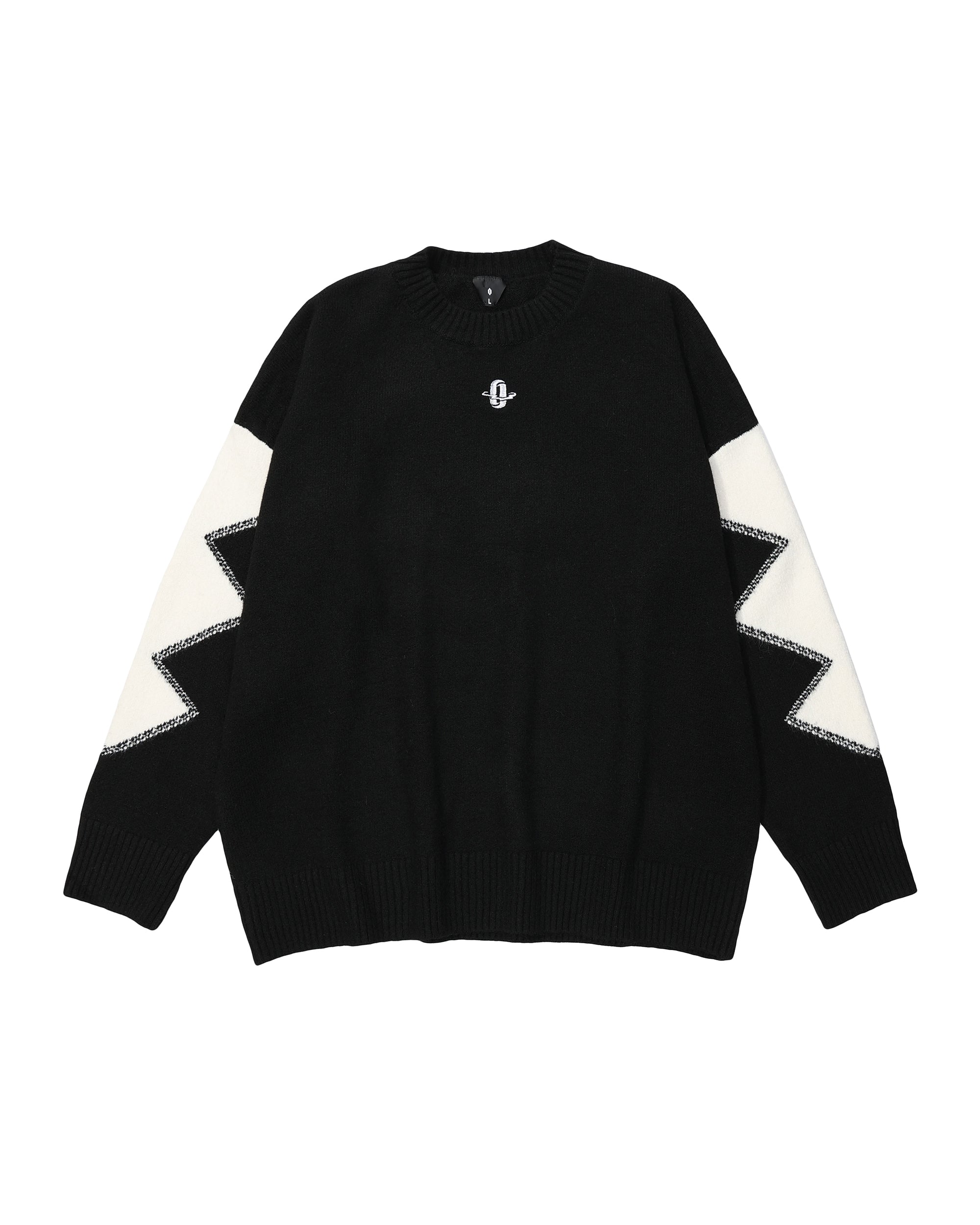 OVDY Color-Blocked Patchwork Sweater