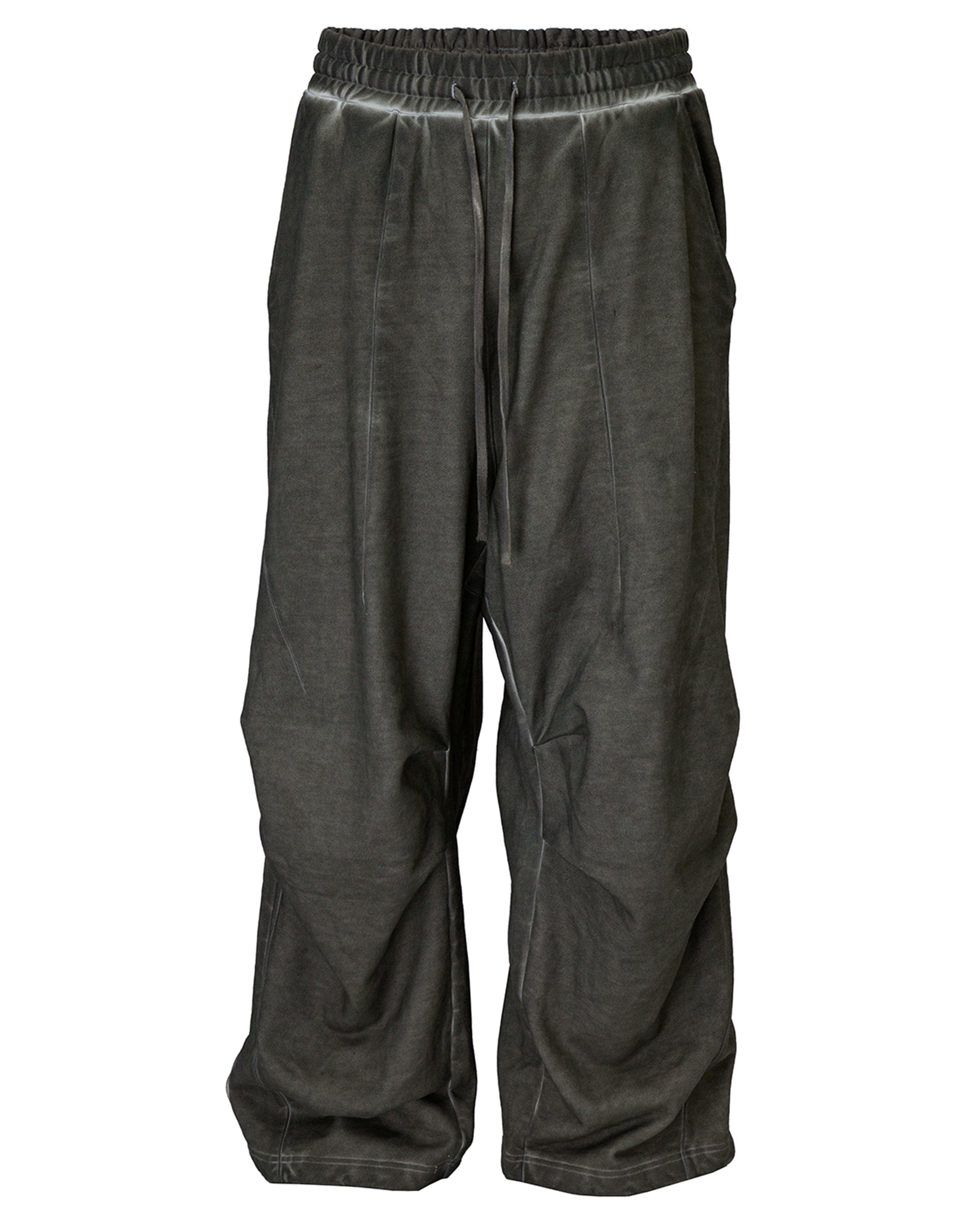 F2CE Retro Deconstructed Crinkled Pants