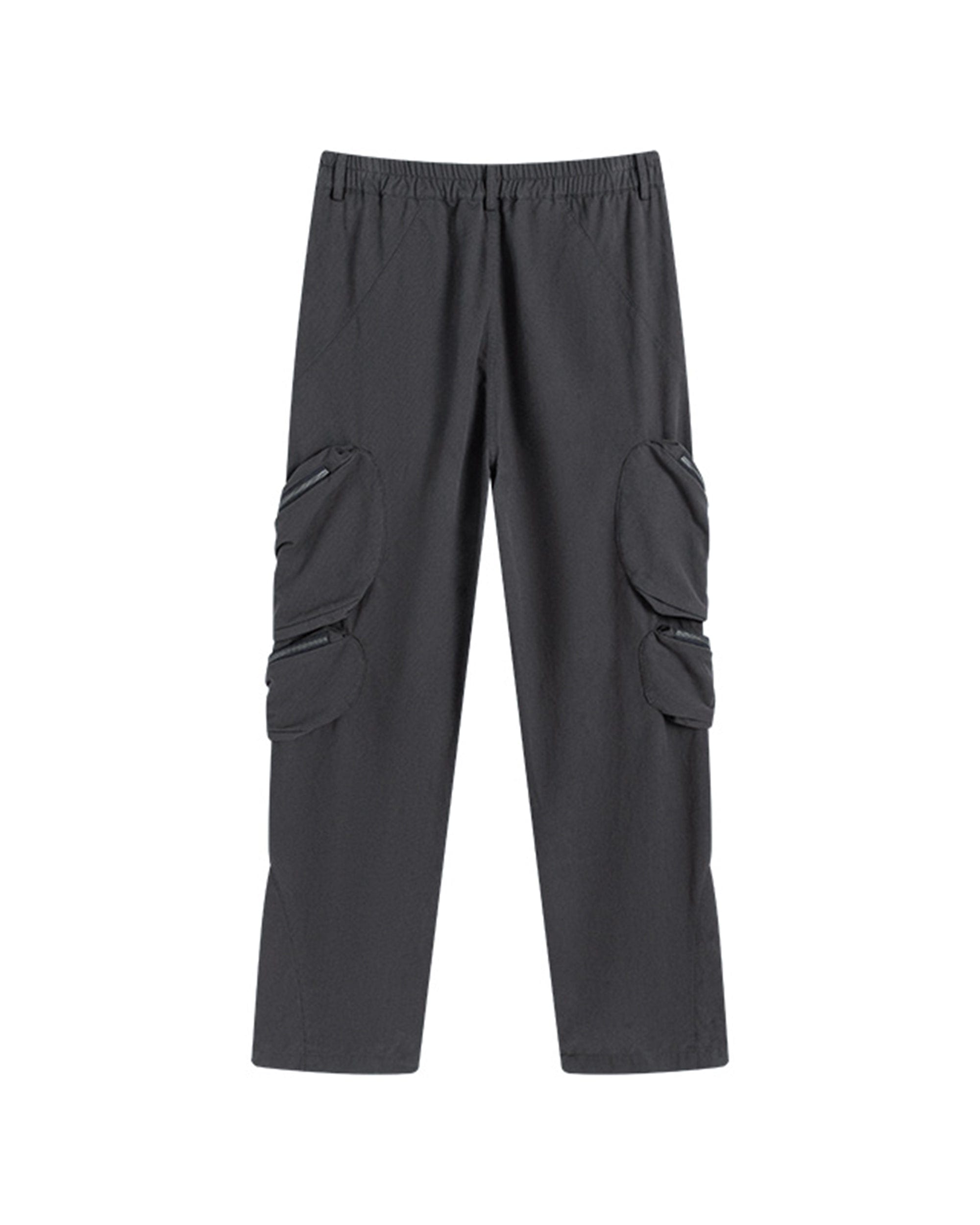 ENSHADOWER Modern Pleated Zipper Tactical Cargo