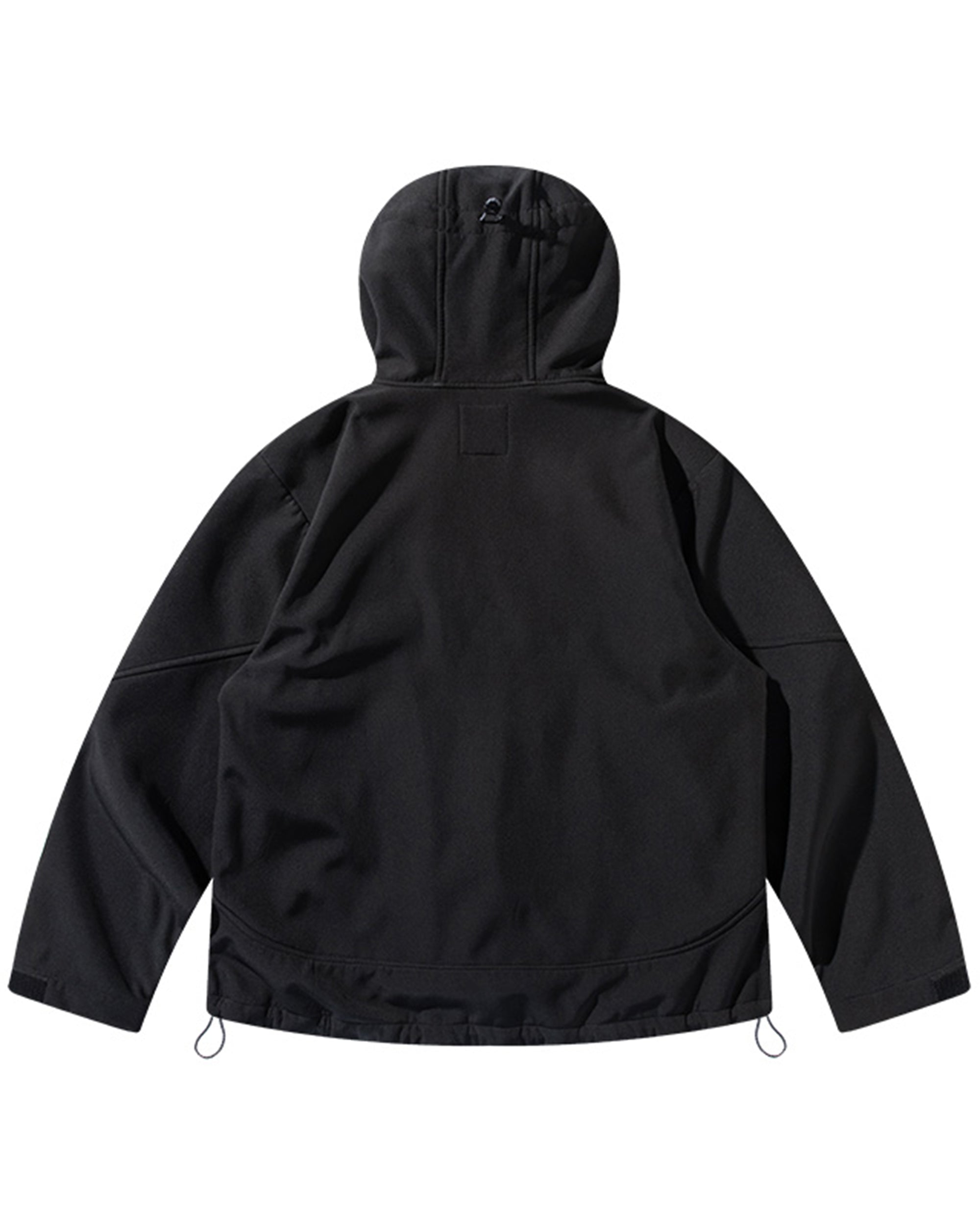 ENSHADOWER Deconstructed Asymmetrical Windbreaker