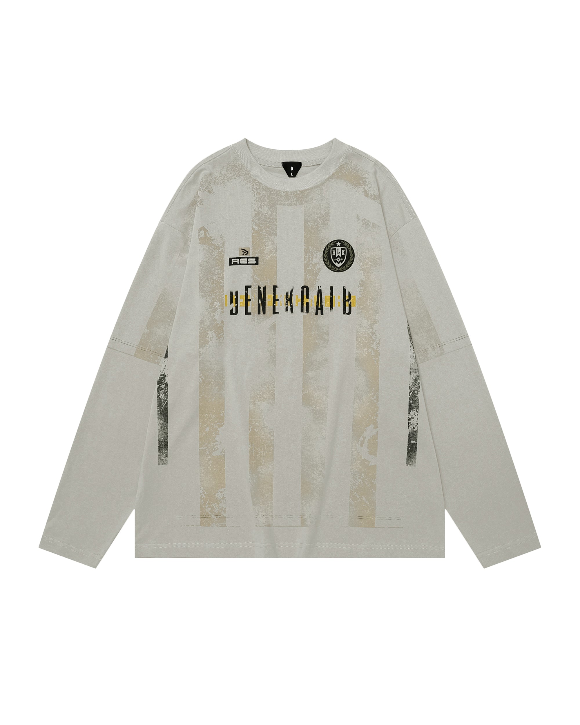 OVDY Retro Distressed Long-Sleeve Jersey