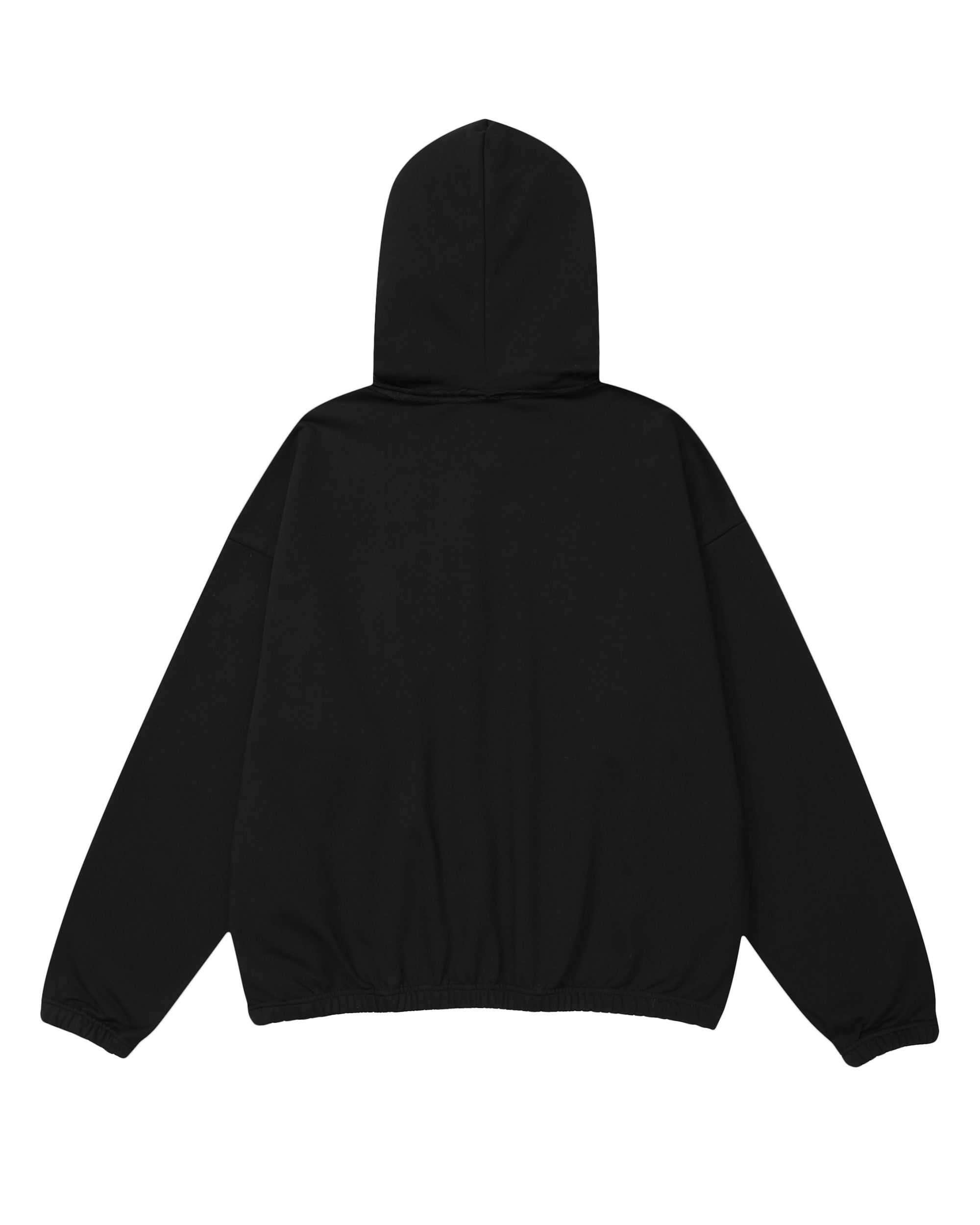 OVDY Star Embroidery Punk Zip-Up Hoodie