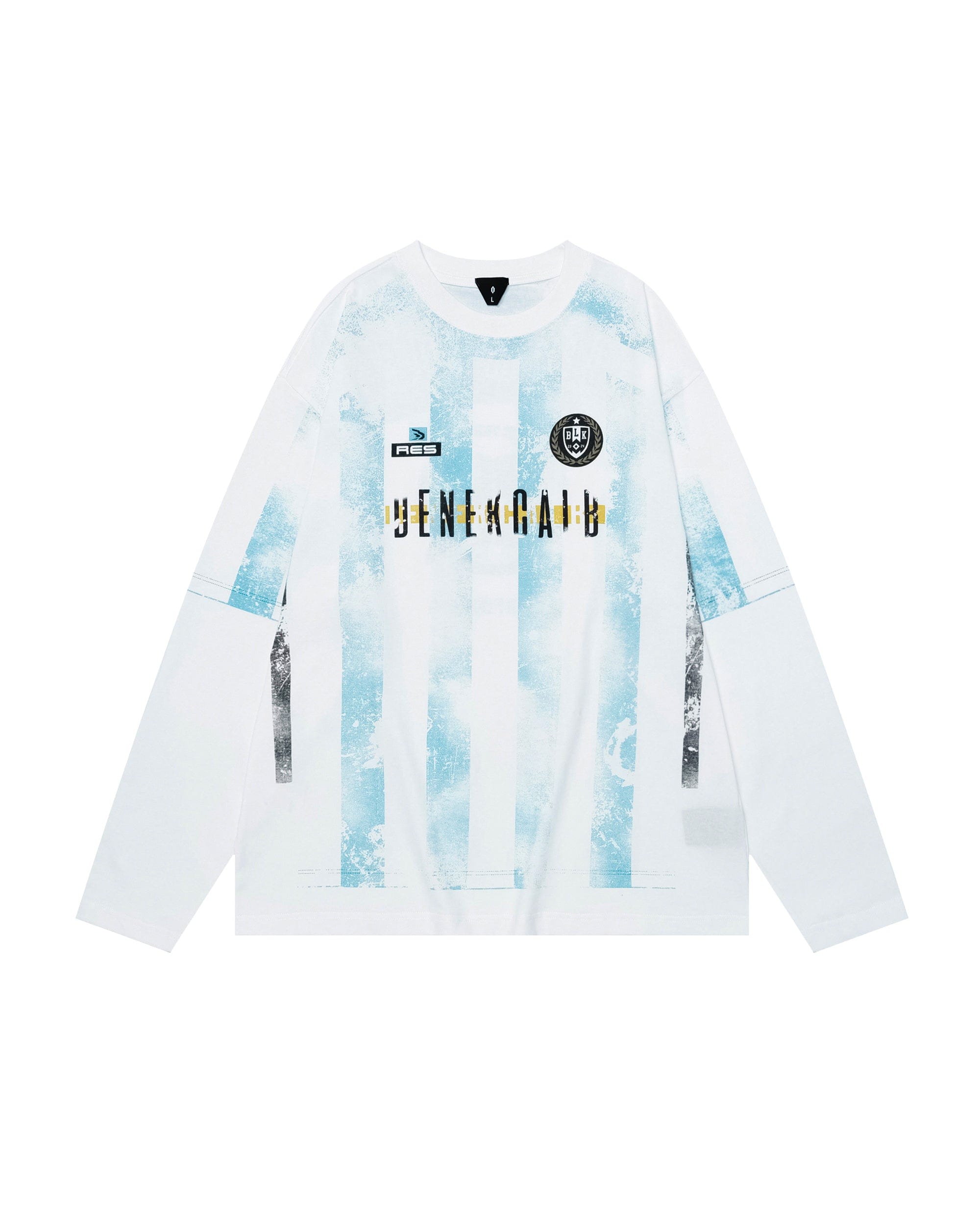 OVDY Retro Distressed Long-Sleeve Jersey