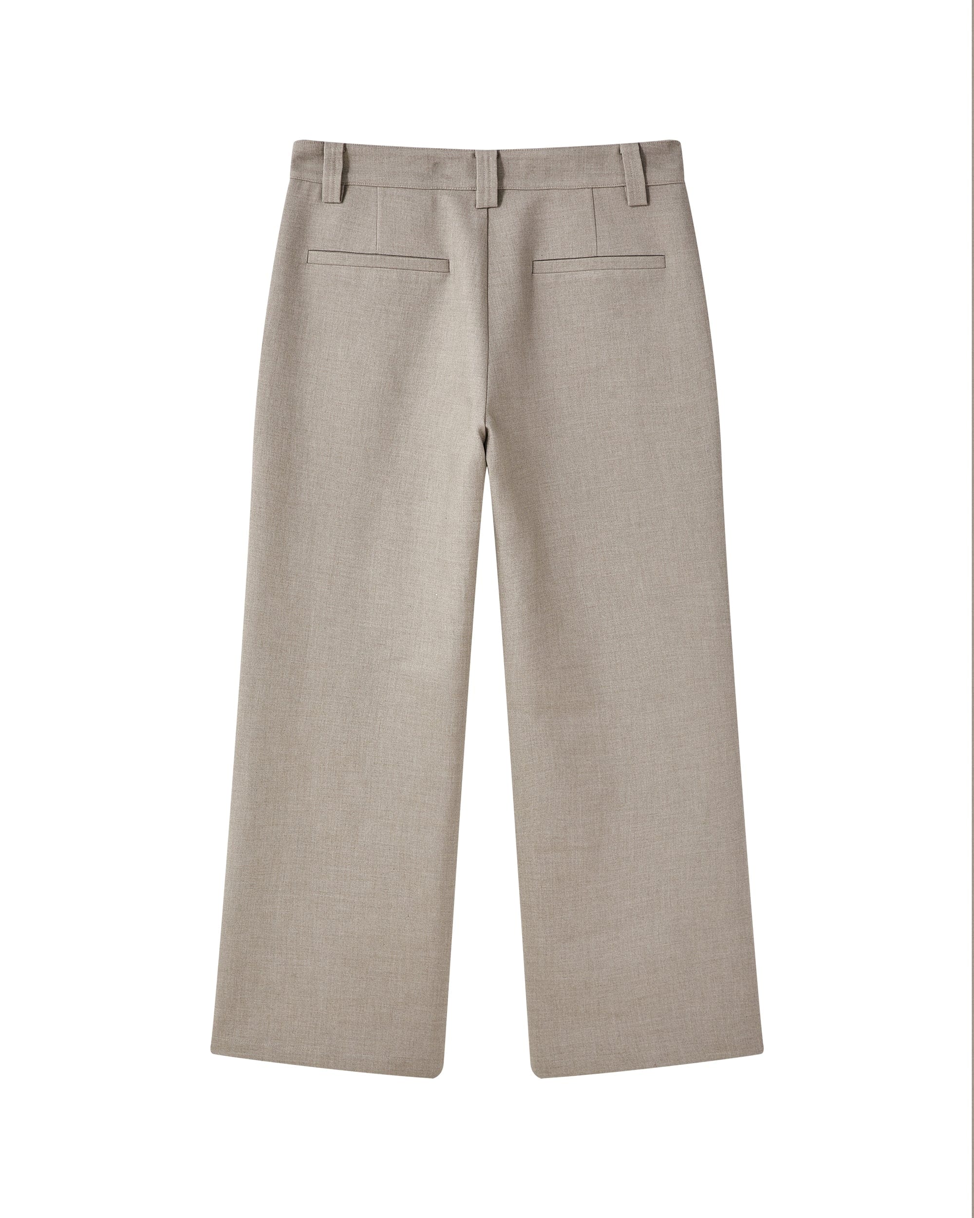 KREATE Double-Breasted Wide-Leg Trousers