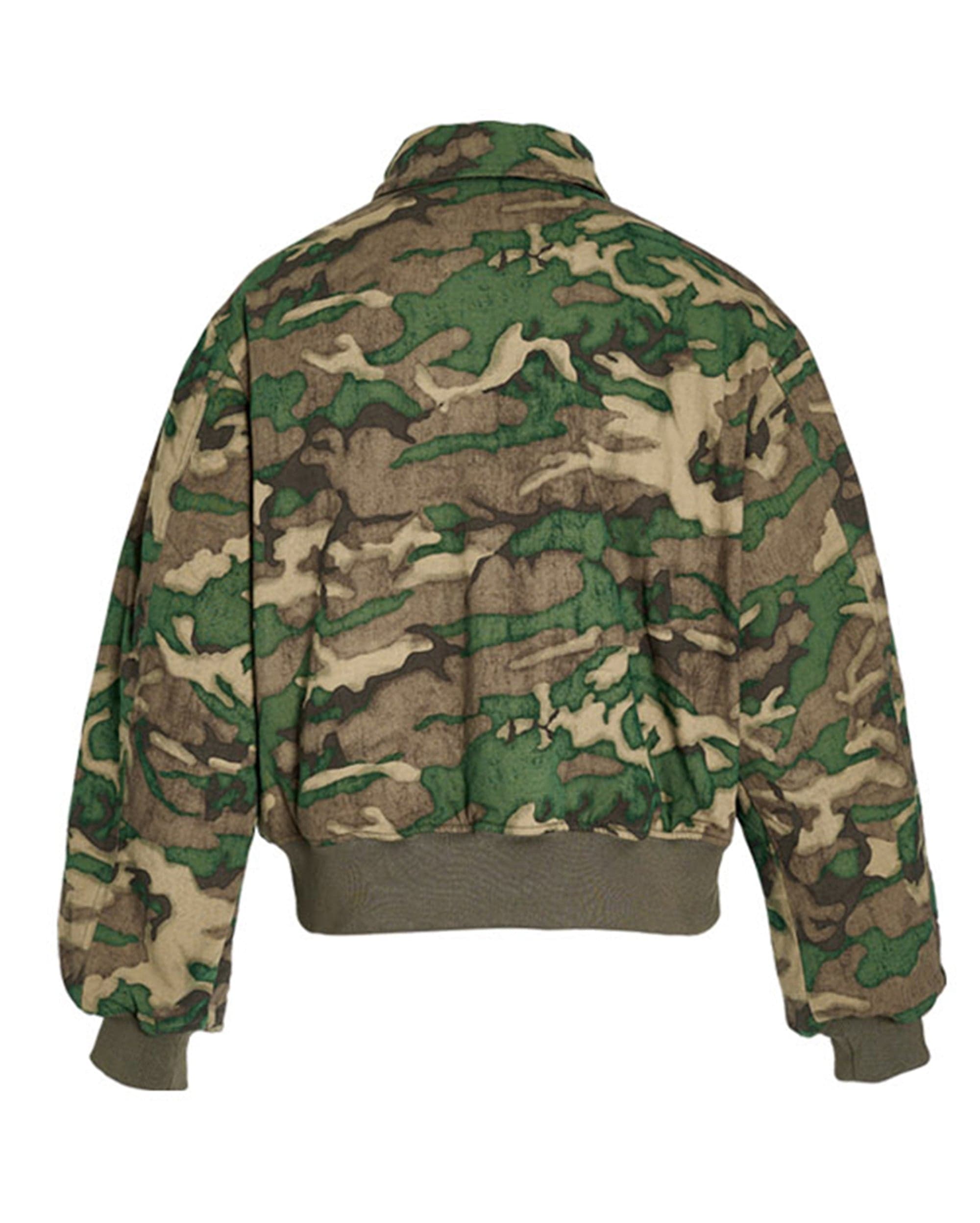 STEEPC Camo MA2 Multi-Pocket Patchwork Reversible Jacket