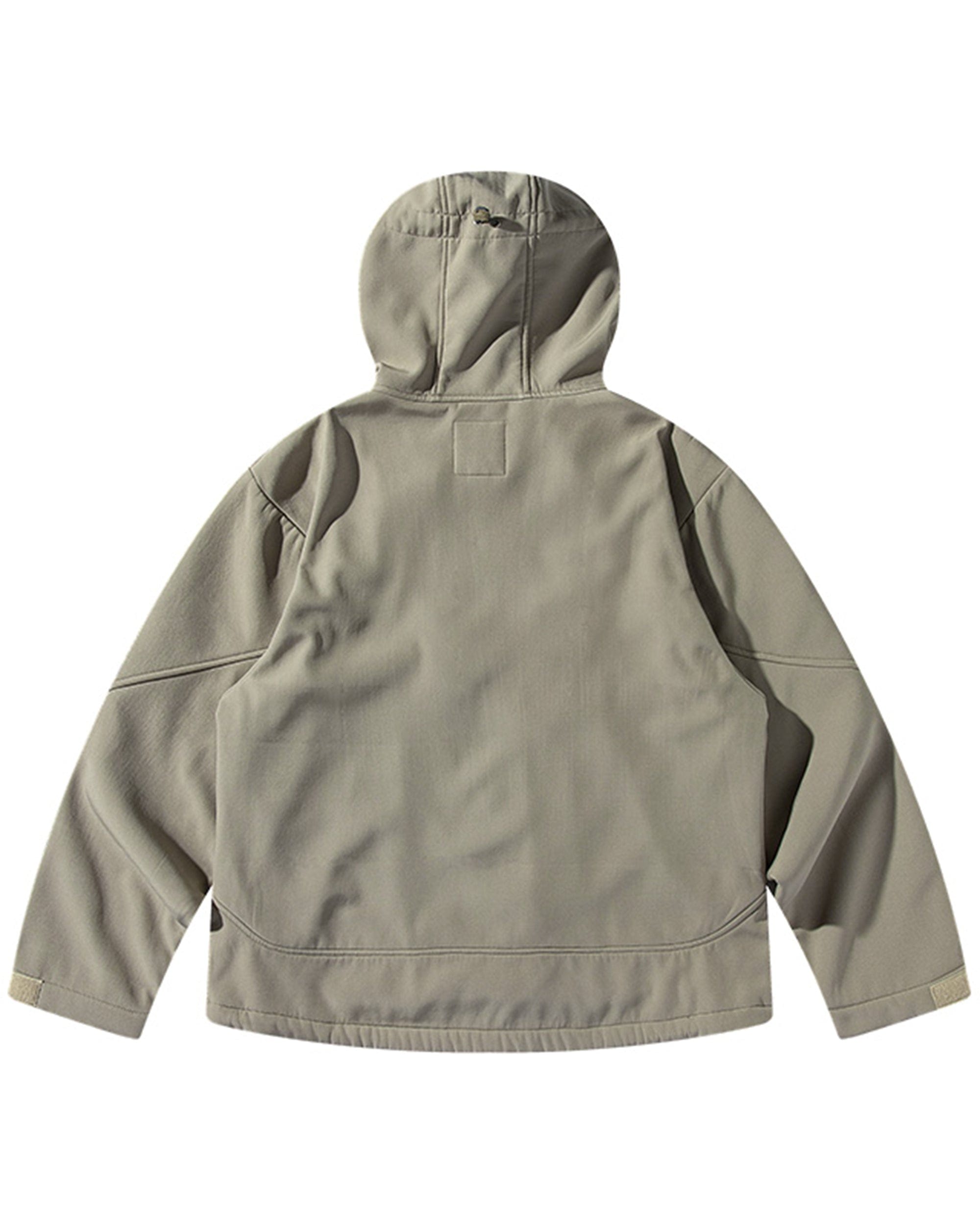 ENSHADOWER Deconstructed Asymmetrical Windbreaker