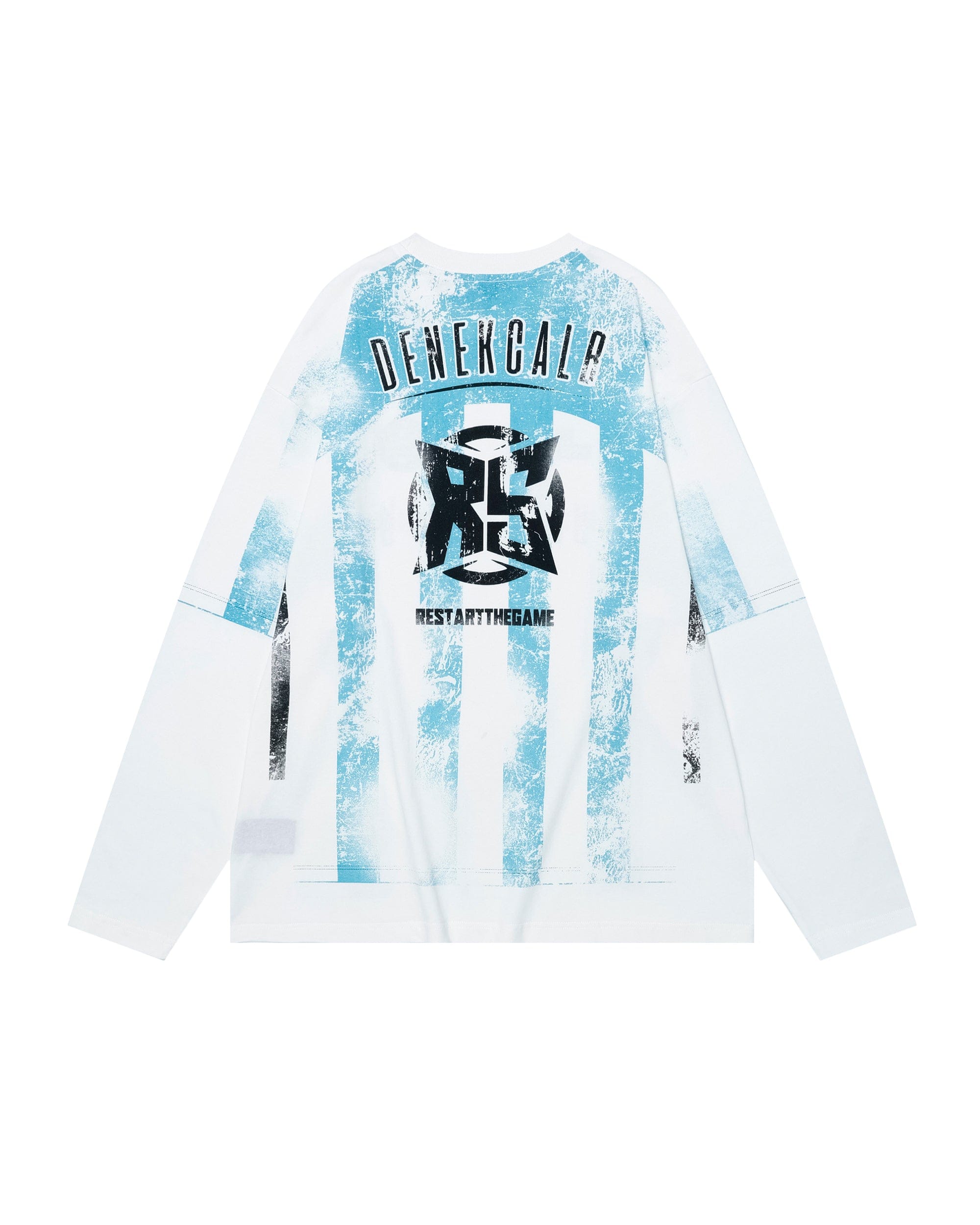 OVDY Retro Distressed Long-Sleeve Jersey