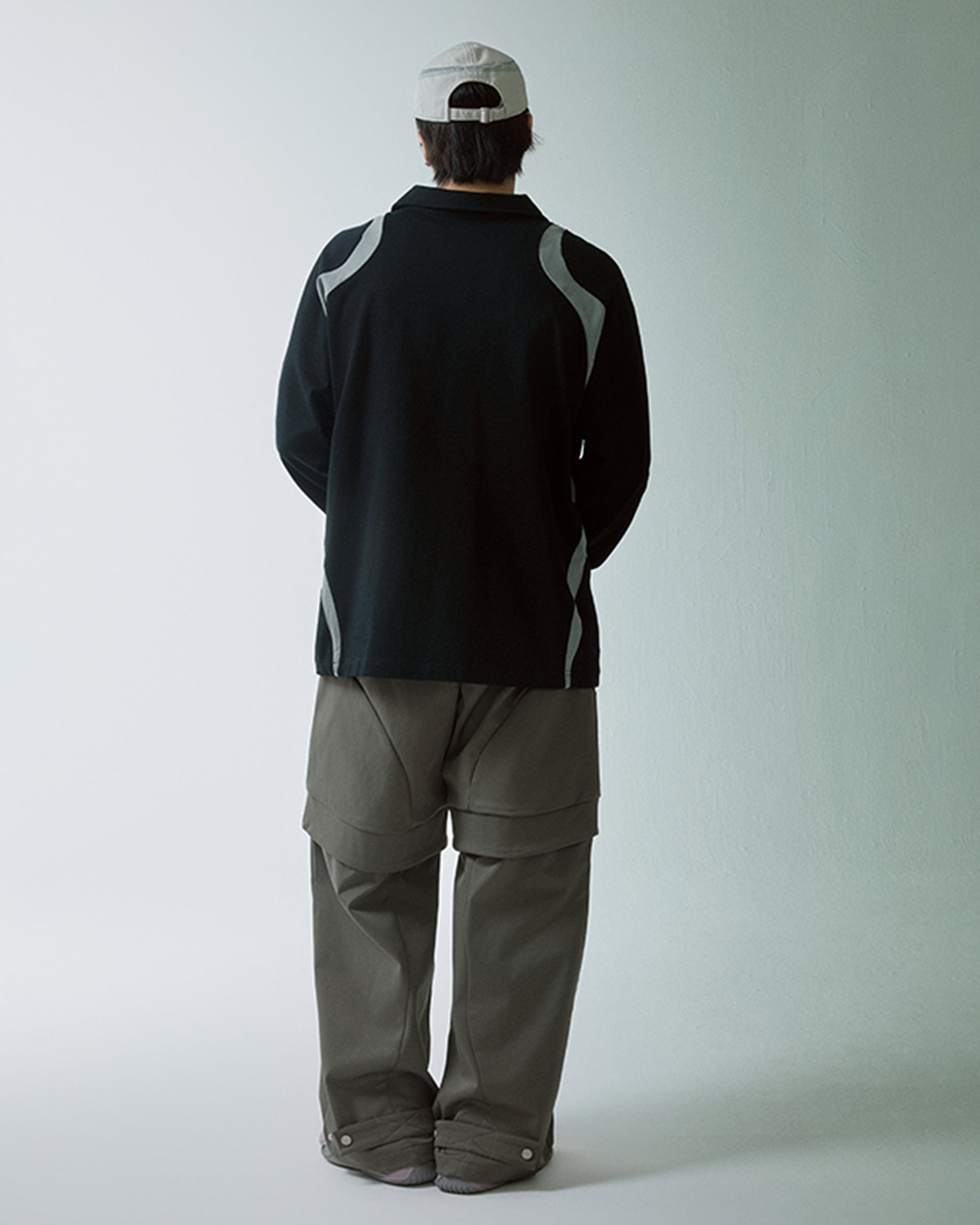 F2CE Retro Deconstructed Raglan Long-Sleeve Tee