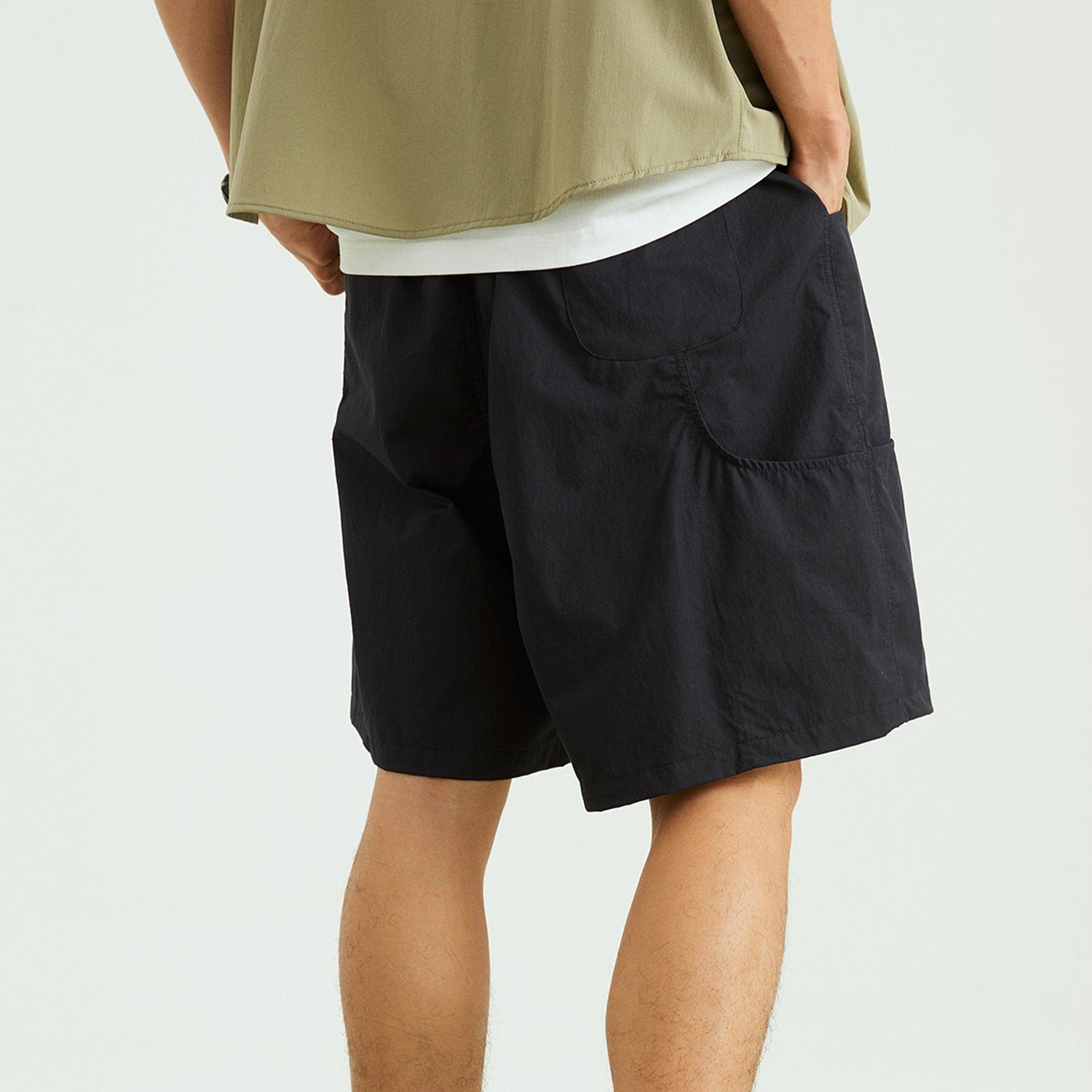 ONADAILYBASIS Layered Pocket Quick-Dry Outdoor Shorts