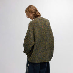 OVDY Modern V-neck Fleece Sweater