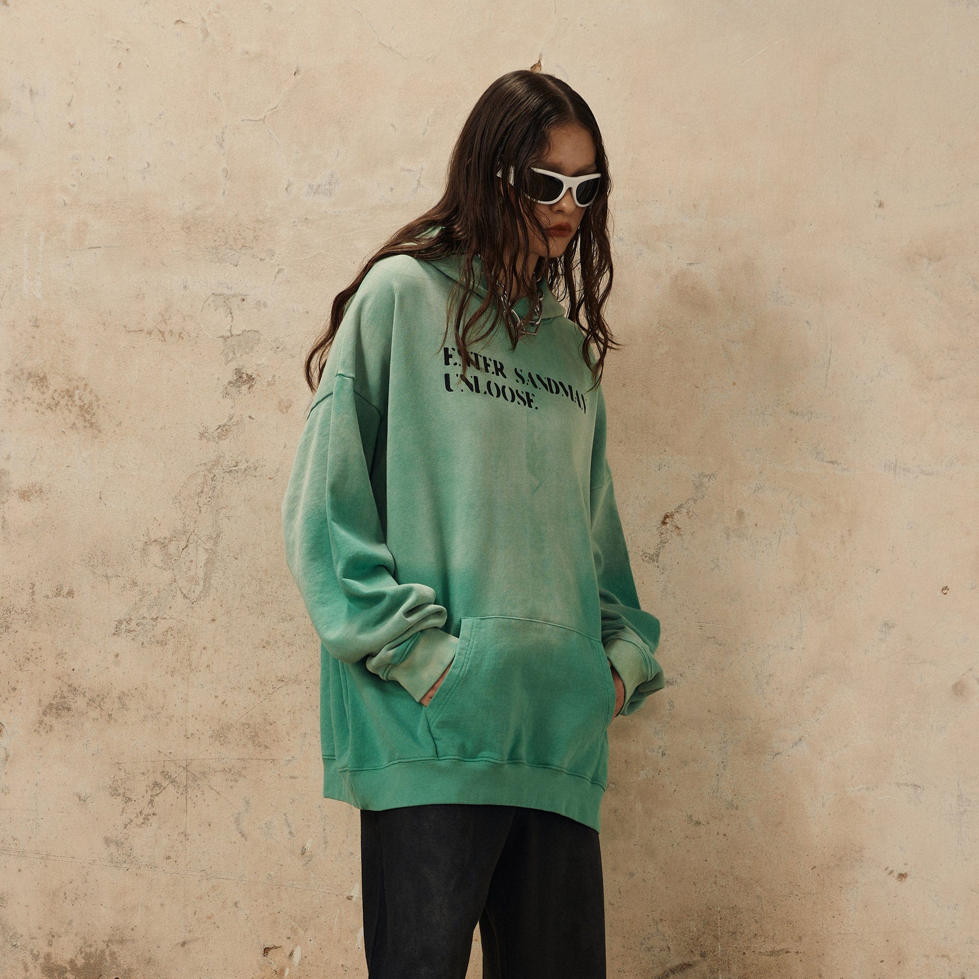 OVDY Enter Sandman Faded Hoodie