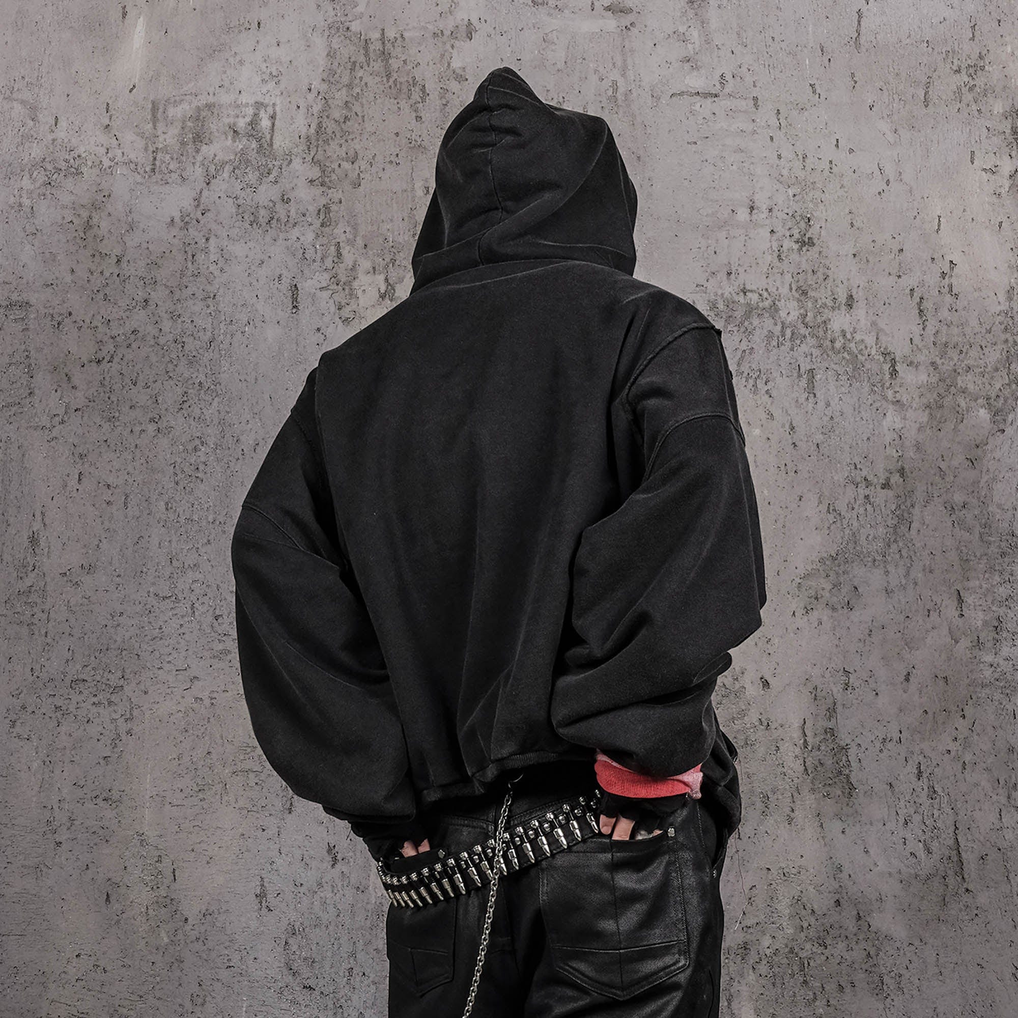 UNDERWATER Hellbound Wing Distressed Elevated Hoodie