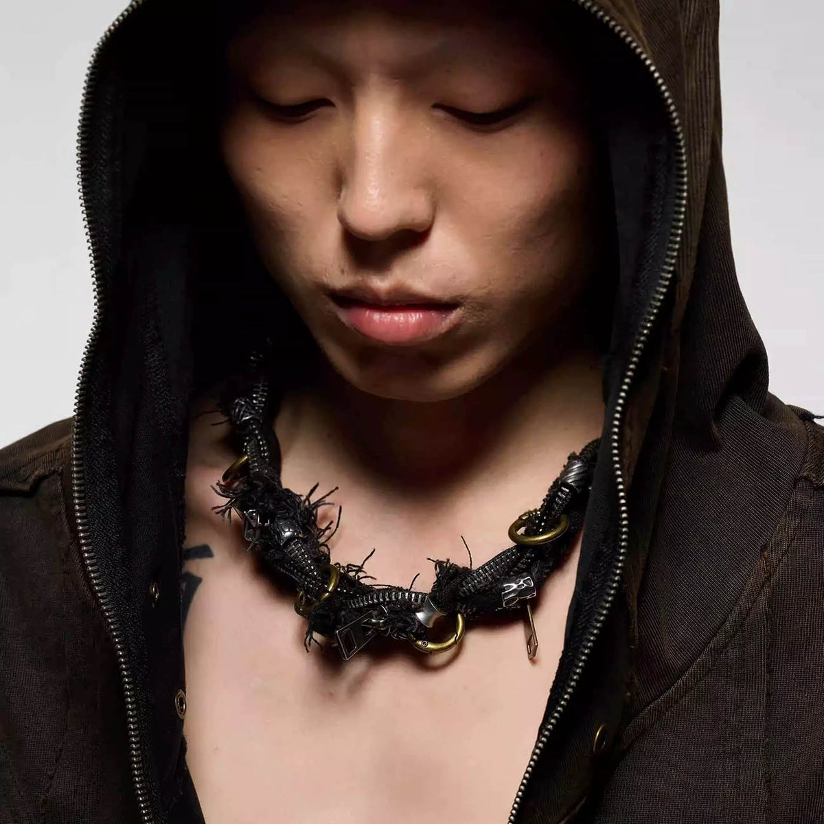 ILLUSORY x FLYERRER Distressed Watcher Necklace
