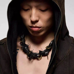 ILLUSORY x FLYERRER Distressed Watcher Necklace