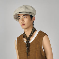 GONGHE REPUB Retro Washed Octagonal Hat