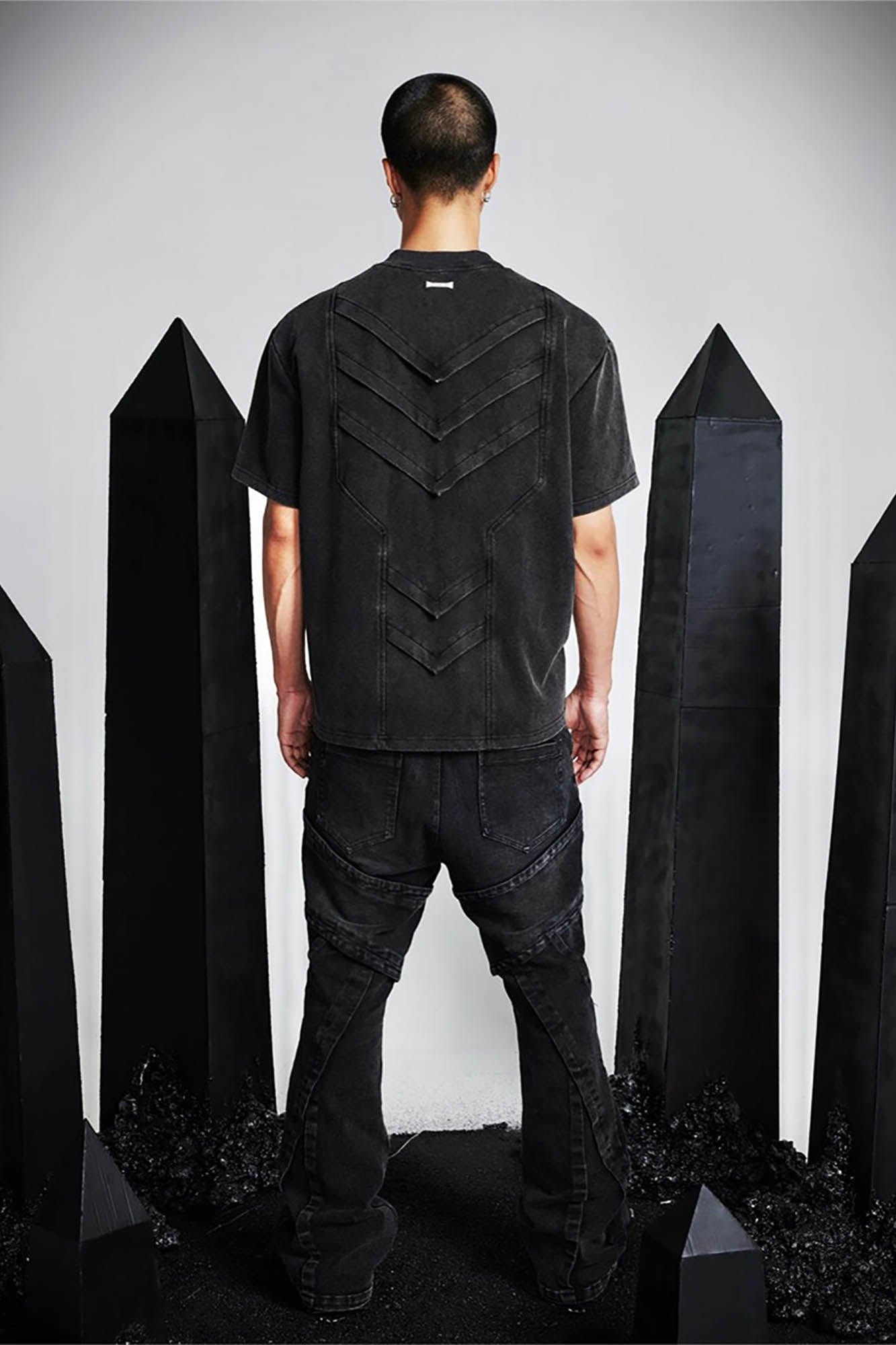 SSIN7 Washed Armor-Panel T-Shirt