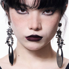 ILLUSORY Mechanical Punk Metal Earings / Ear Clips