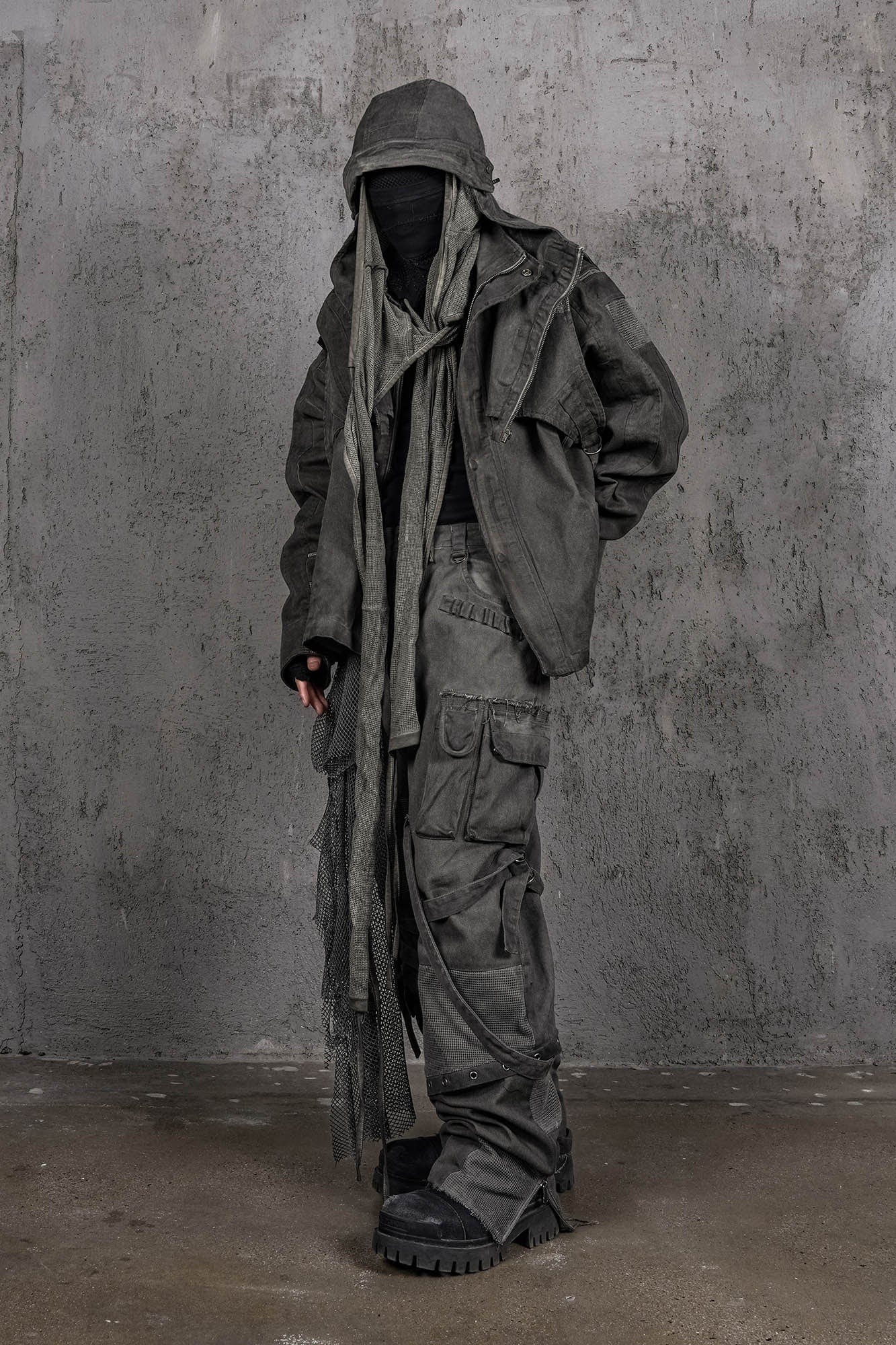 UNDERWATER Scavenger Heavyduty Mesh Oversized Jacket