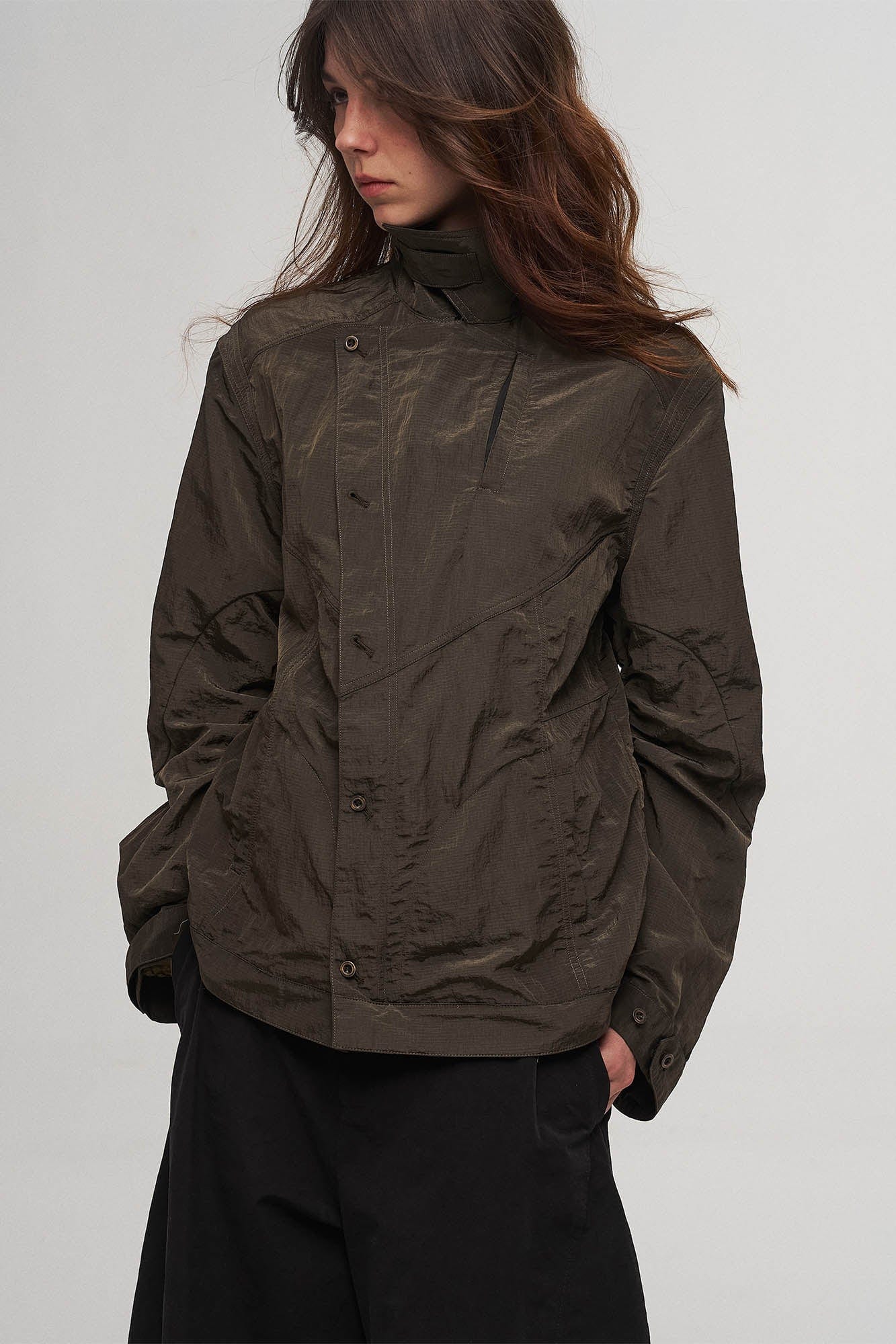 ILNya Nieternite Nifutur Utility Seam-Paneled Reversible Jacket