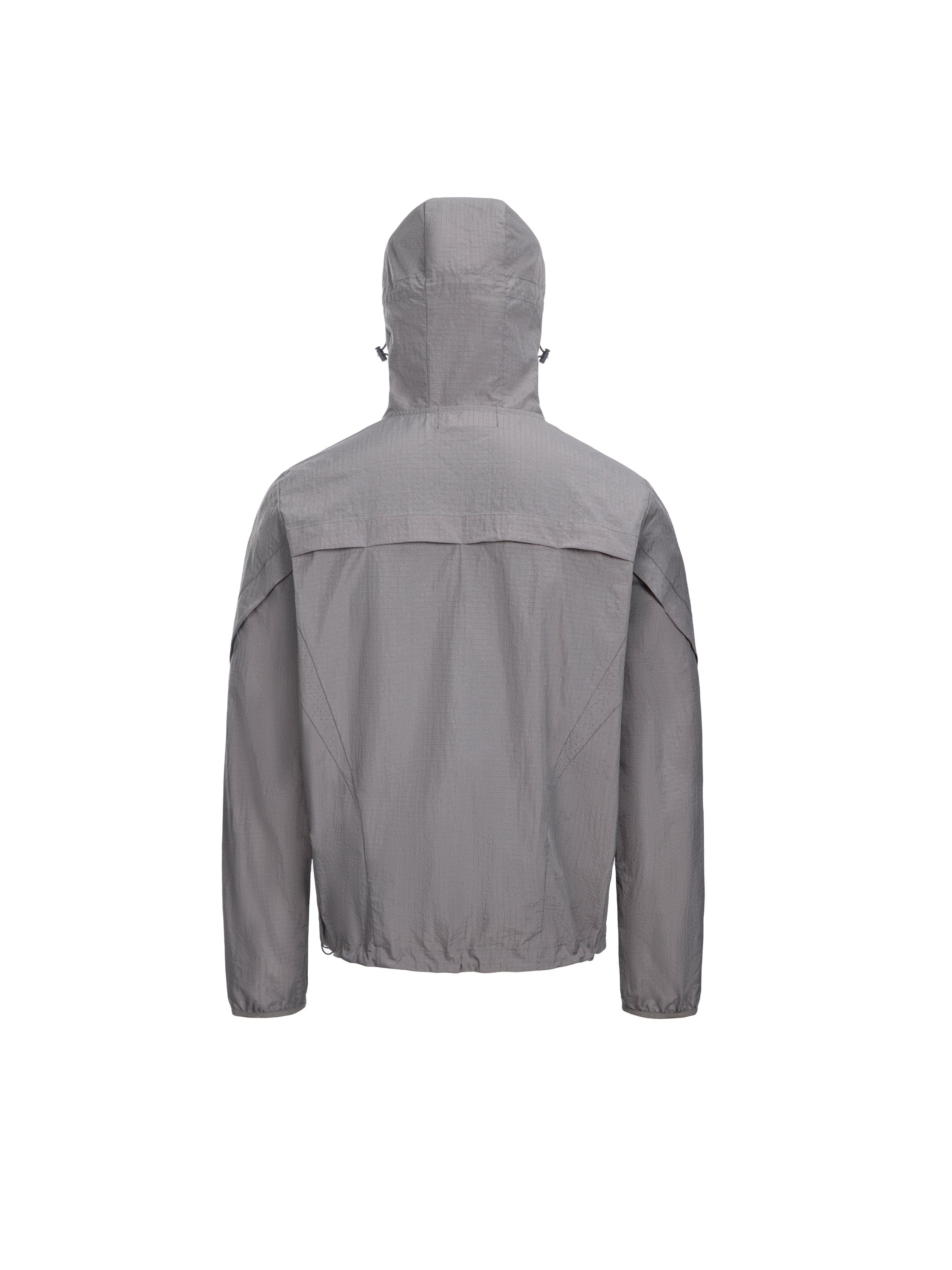 CATSSTAC Arc Panel Dual-Zip UV Protect Hooded Jacket