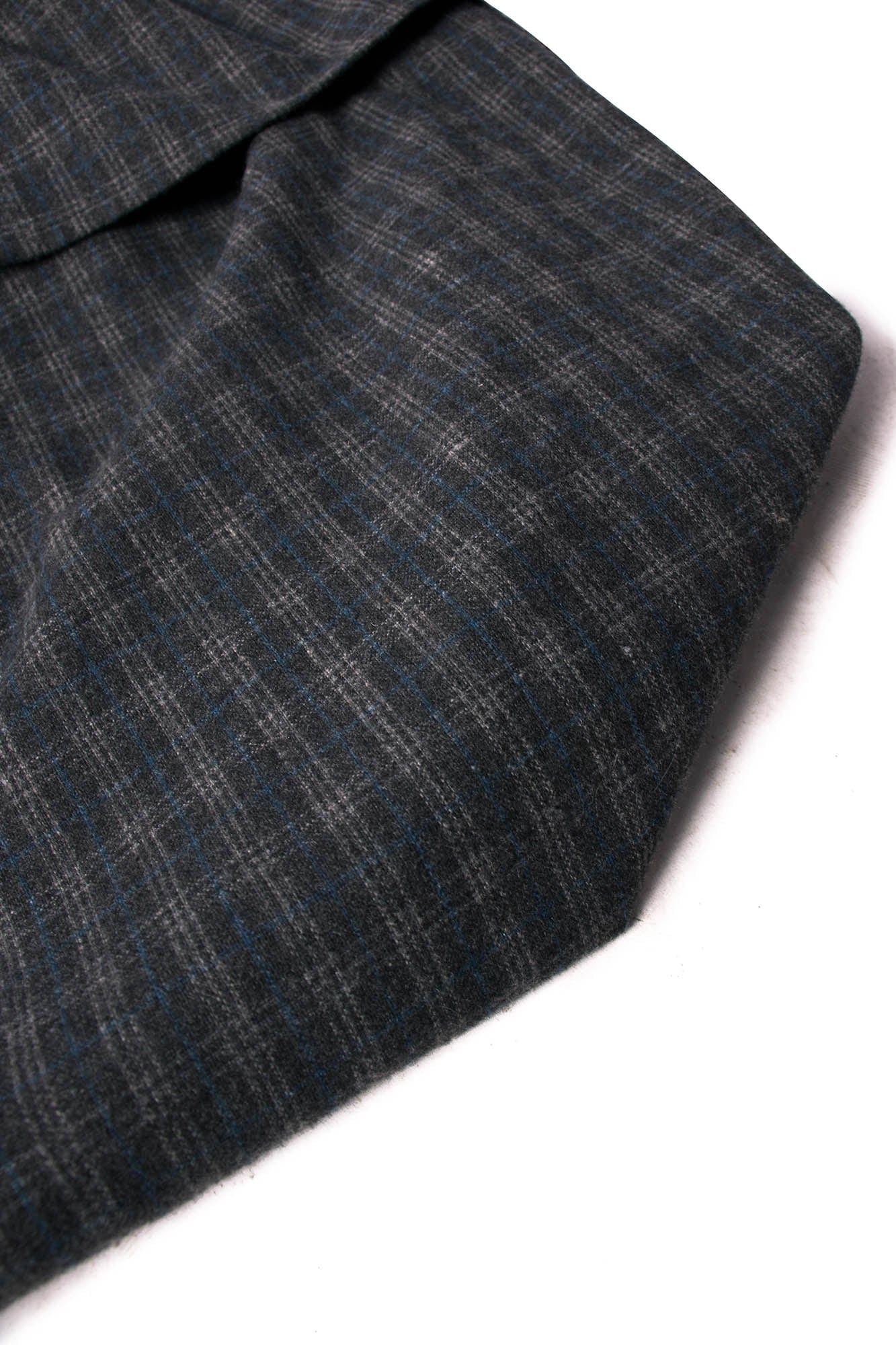 RELABEL Plaid Wool-Blended Knot Handle Hobo Bag