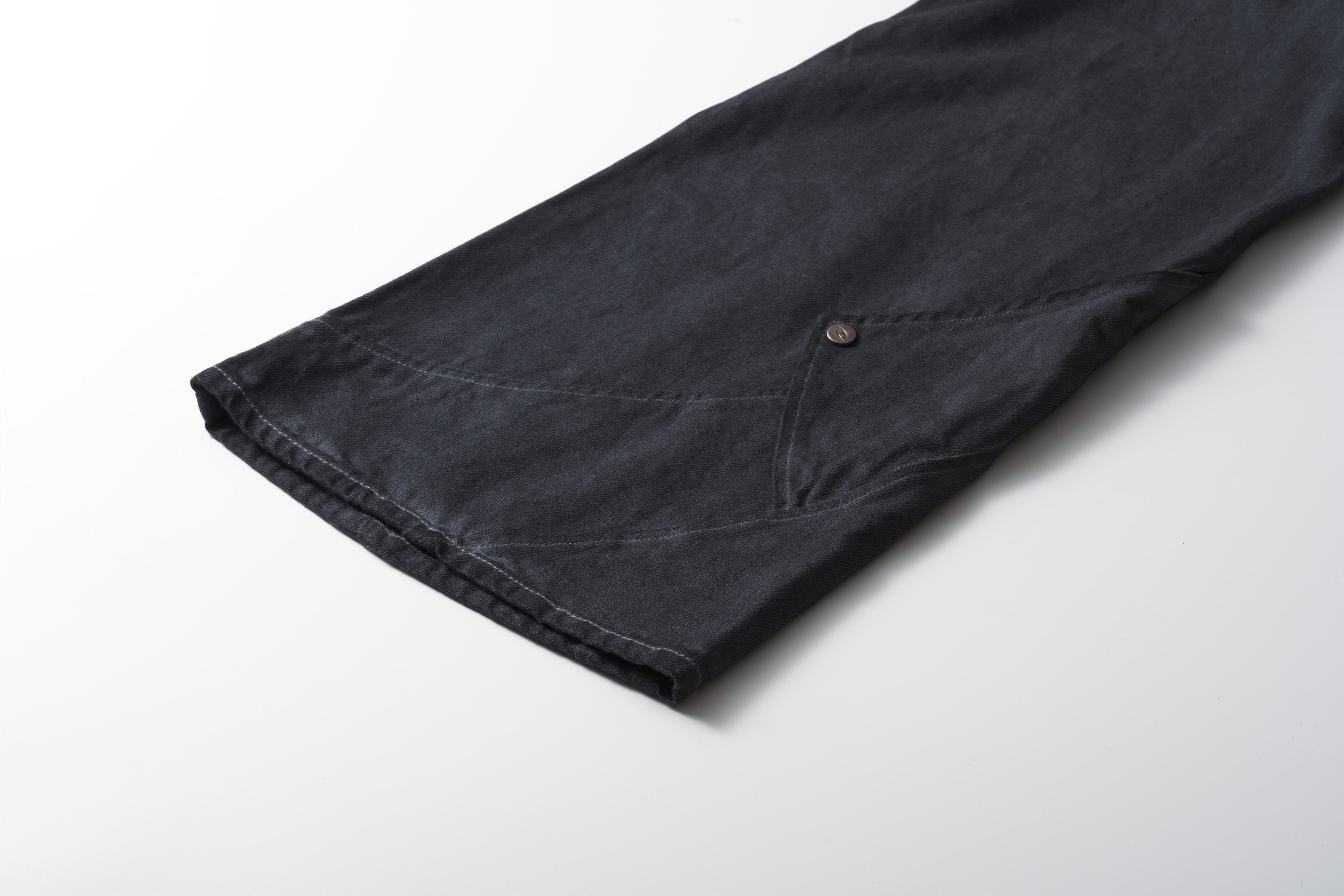CATSSTAC Dyed Arc-Panel Wide-Leg Jeans