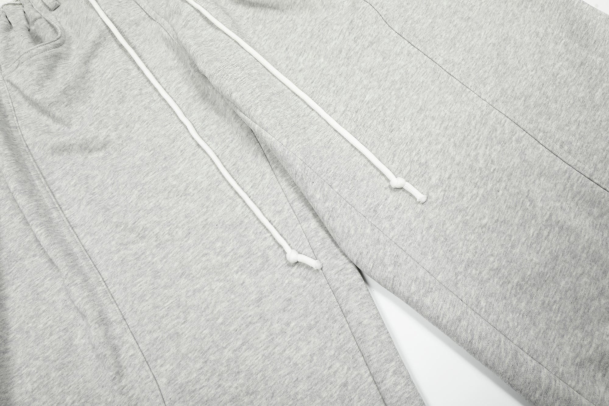 CLP Middle Spliced Ruched-Waist Sweatpants