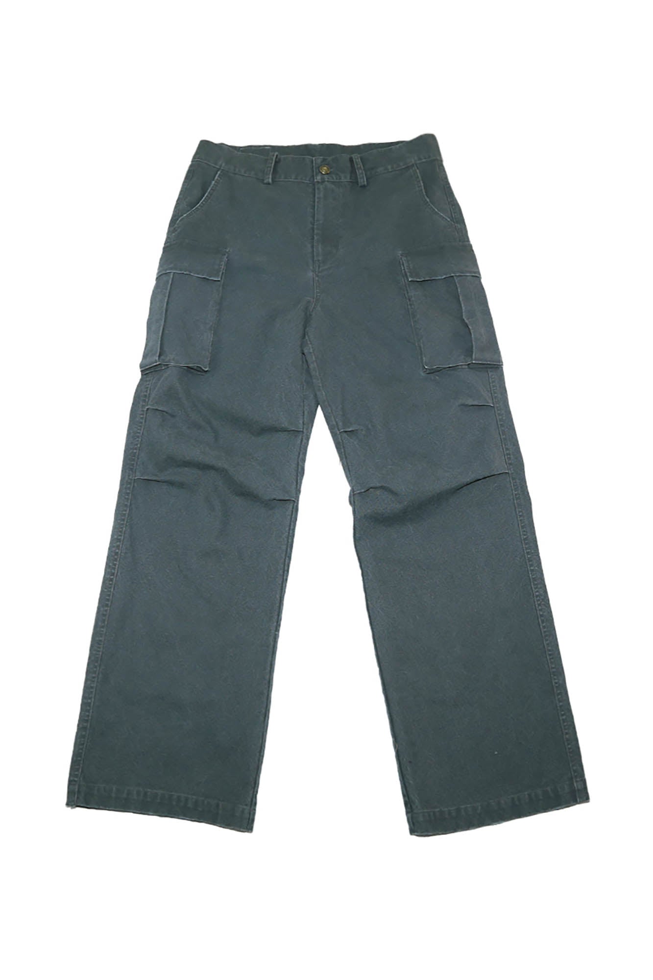 TRECLUB Utility Canvas Straight-Leg Pants