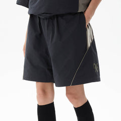 ERROR CODE ROBOT Athletic Contrast Spliced Shorts