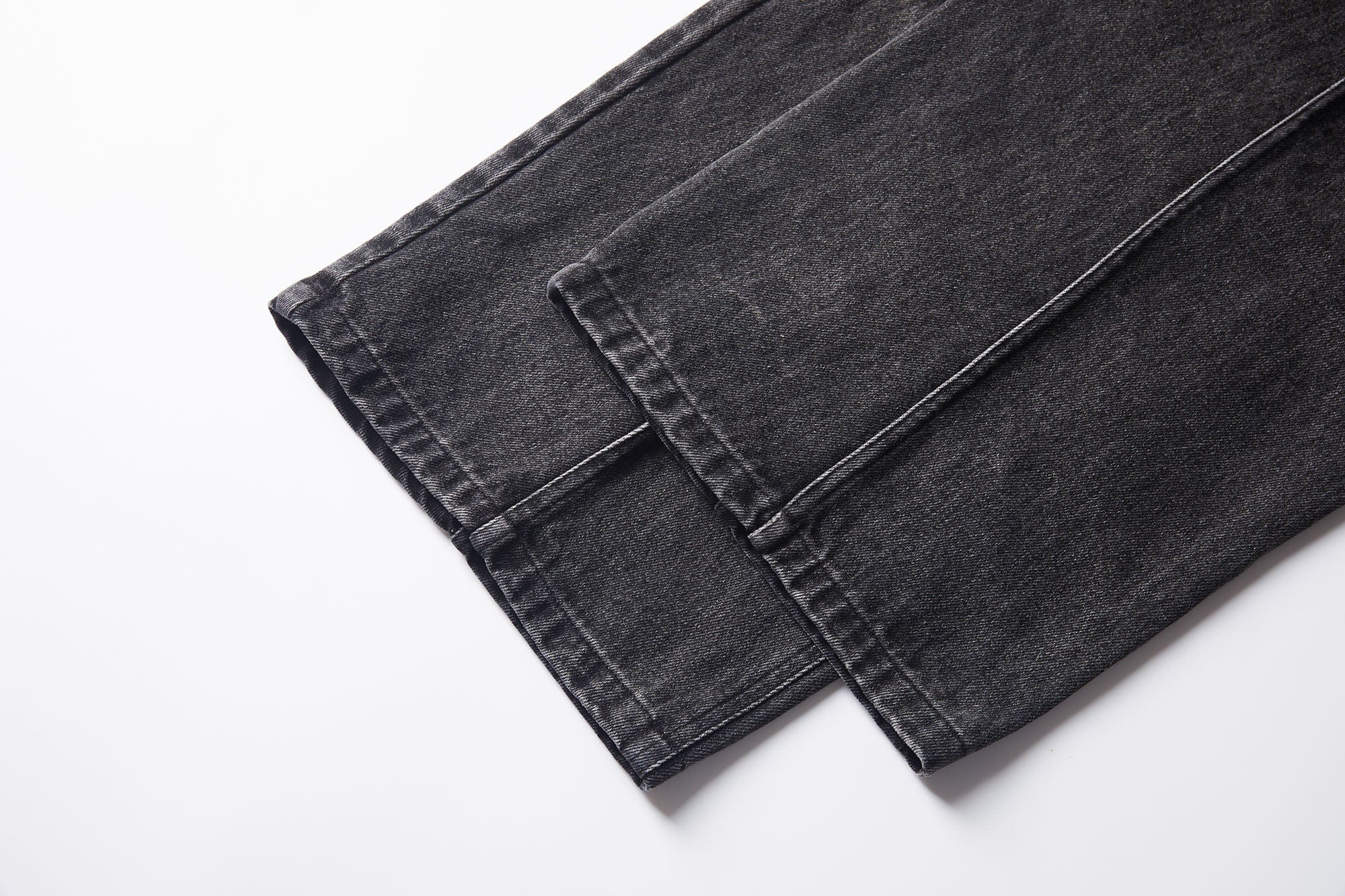 ERROR CODE ROBOT Middle Spliced Faded Jeans