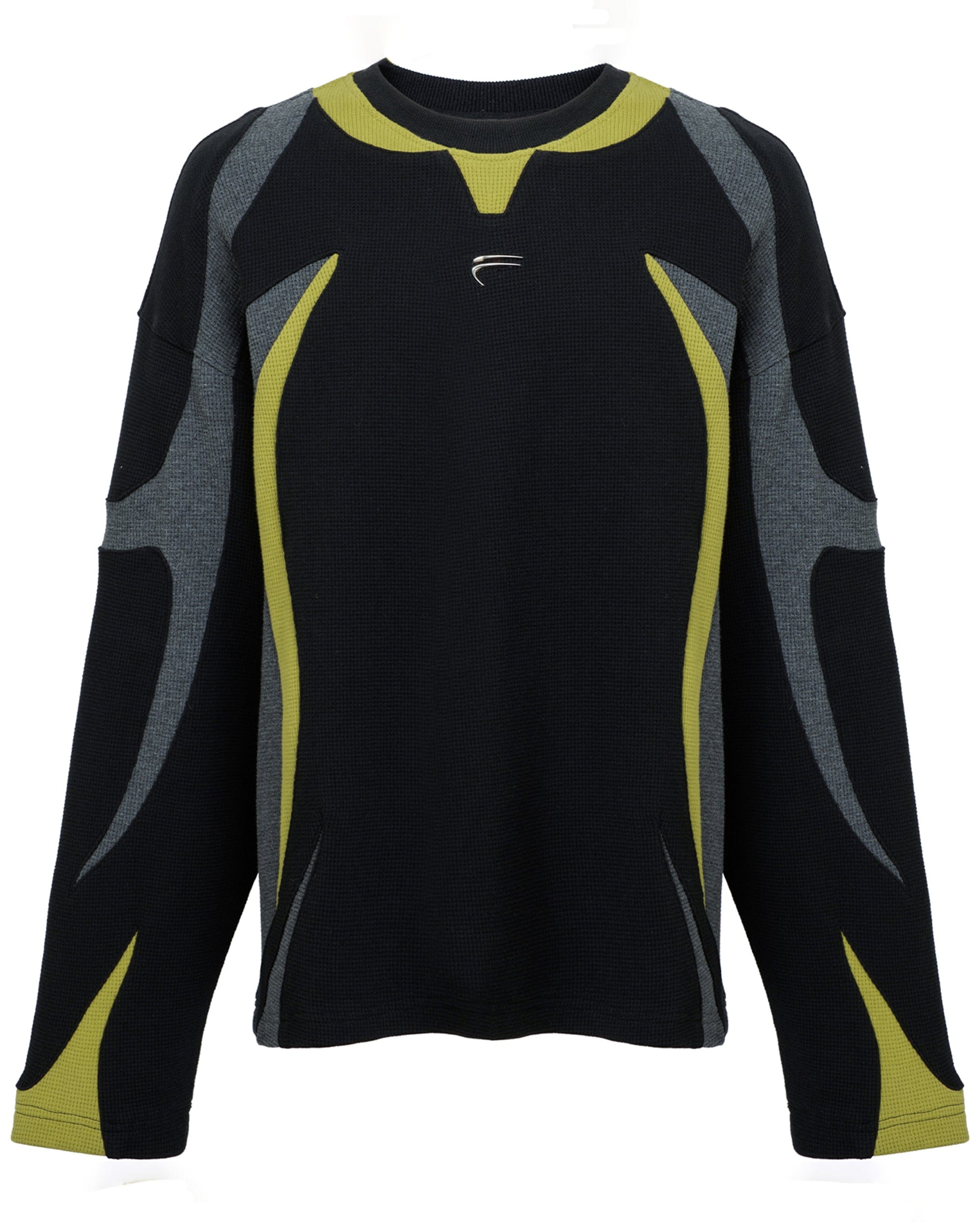 F2CE Modern Deconstructed Waffle Sweatshirt