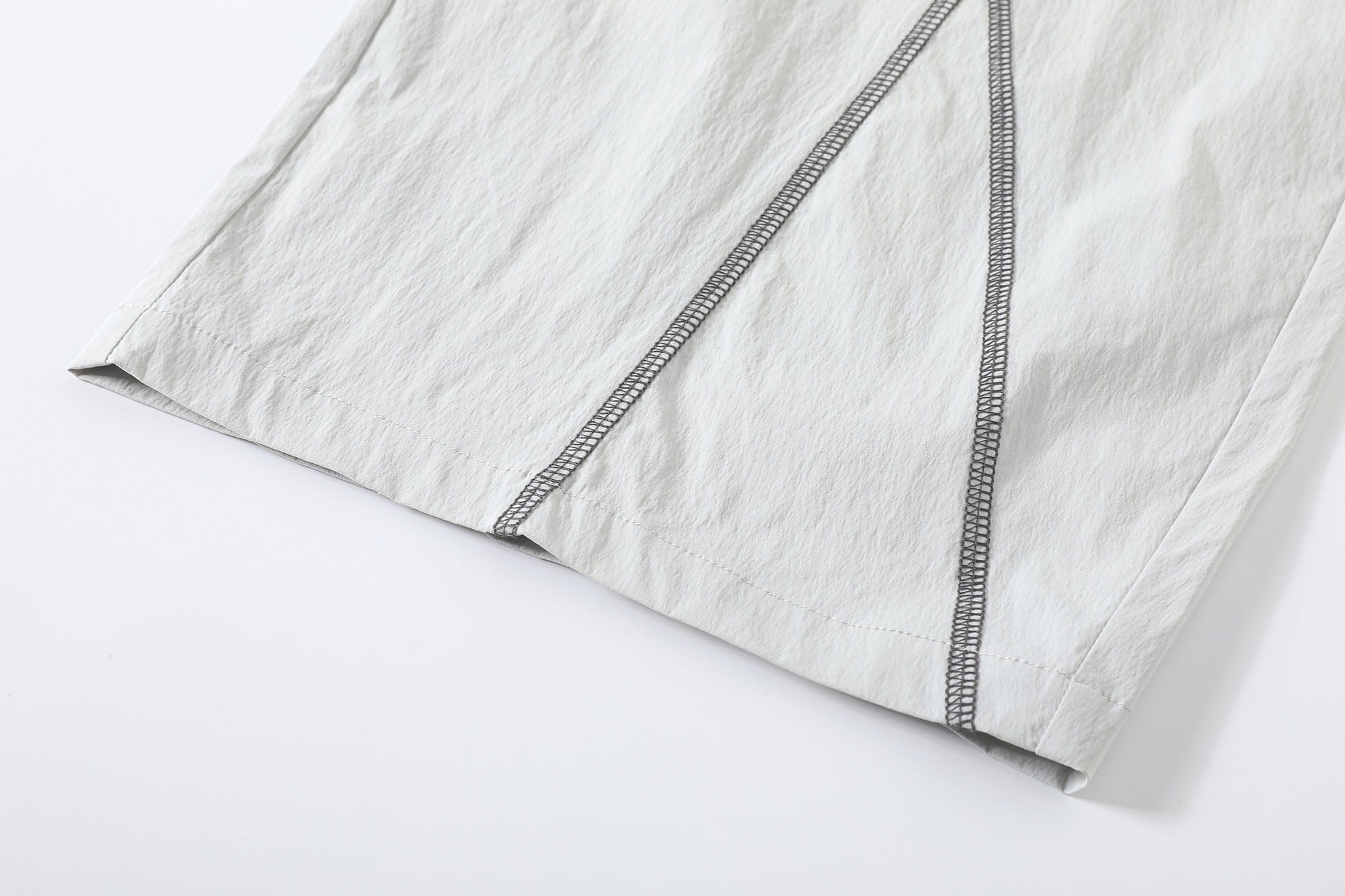 DONSMOKE Contrast Cross Stitch Quick-Dry Pants