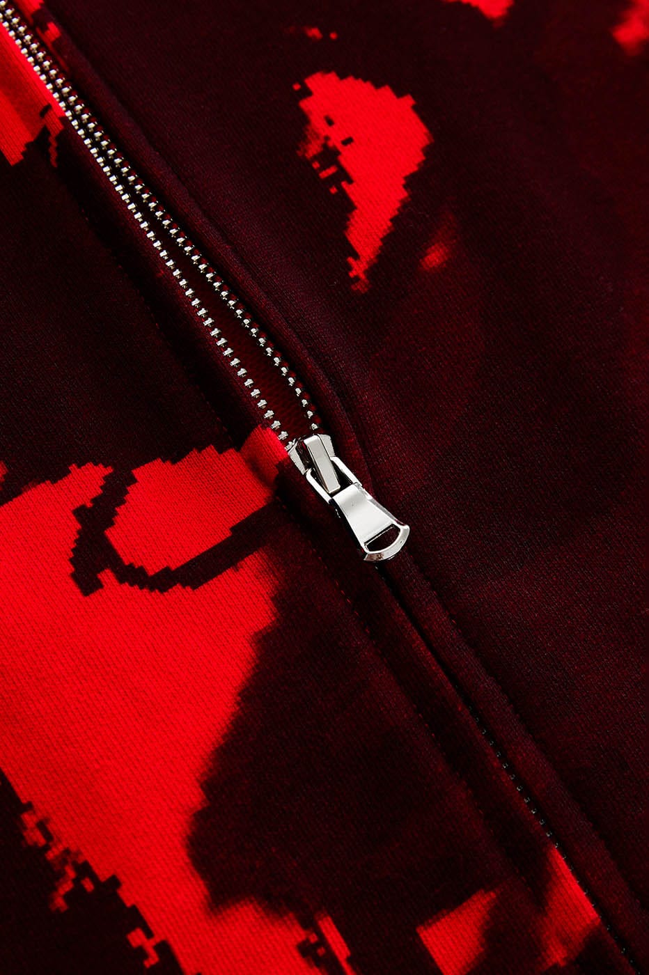 RTVG Calligraphy Full-Print Zip-Up Hoodie