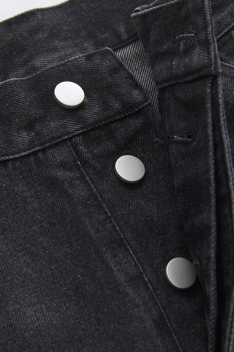 RTVG Washed Patchwork Baggy Jeans