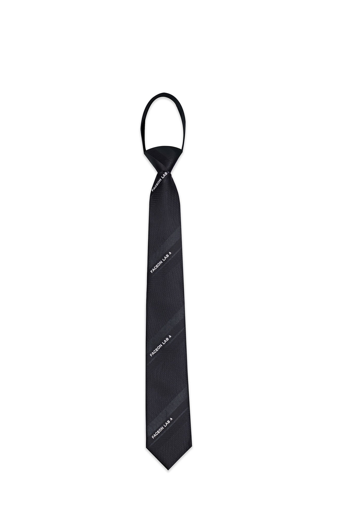 FACEONLAB Slanted Striped Zip Tie