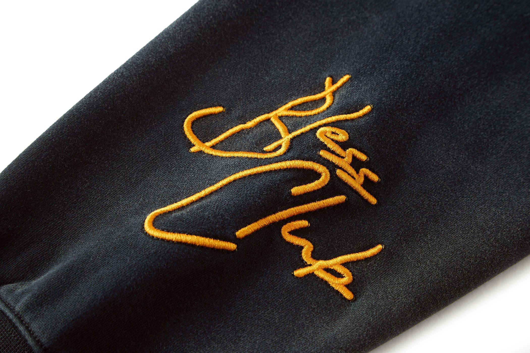 BONELESS Slogan Logo Washed Hoodie