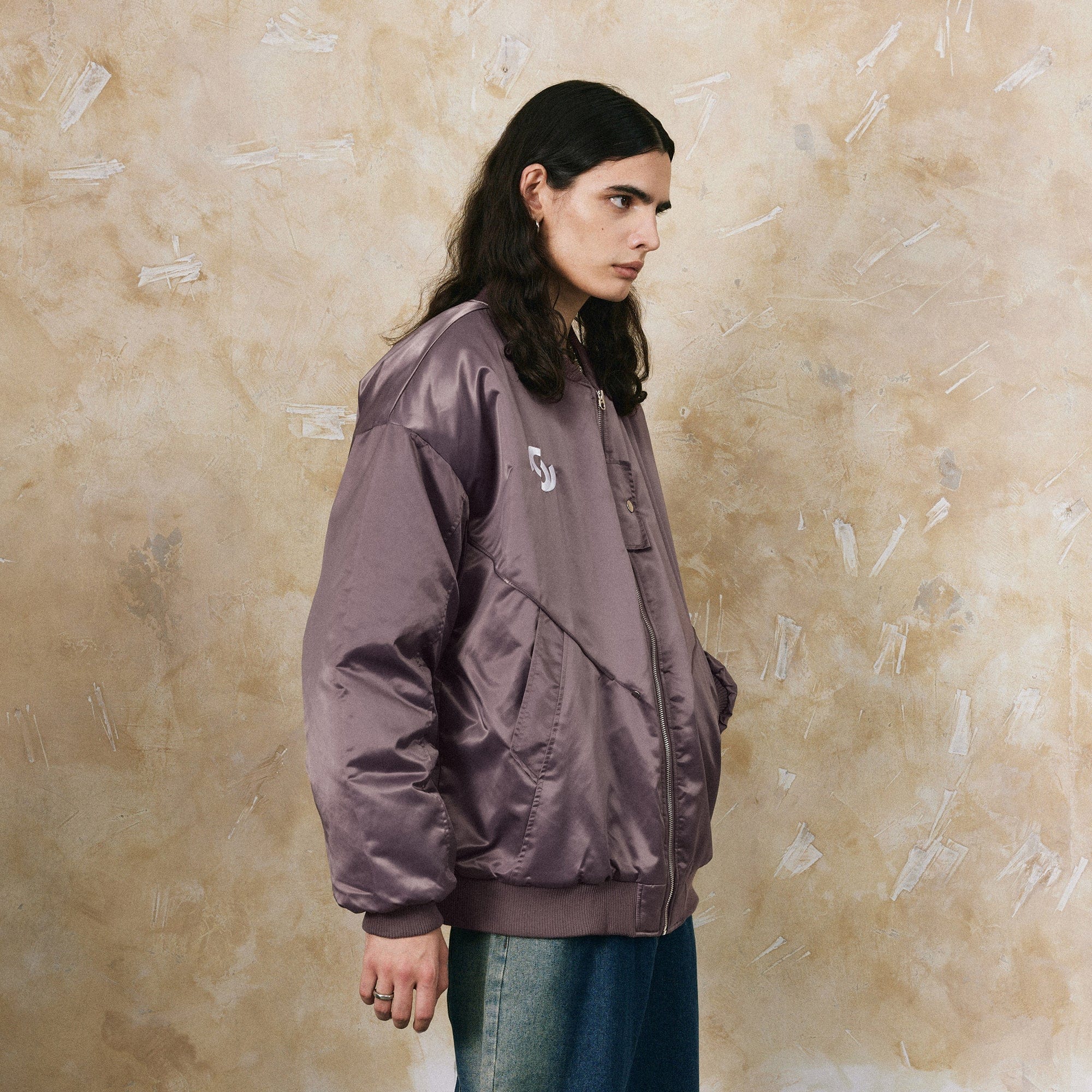 OVDY Modern Big-pocket Cotton-Padded Baseball Jacket