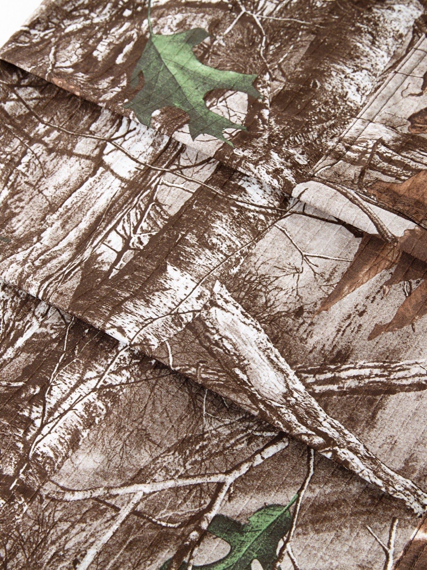BONELESS Withered Leaves Crinkled Camo Cargo Pants