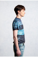 LEONSENSE Full Print Jeans T-Shirt