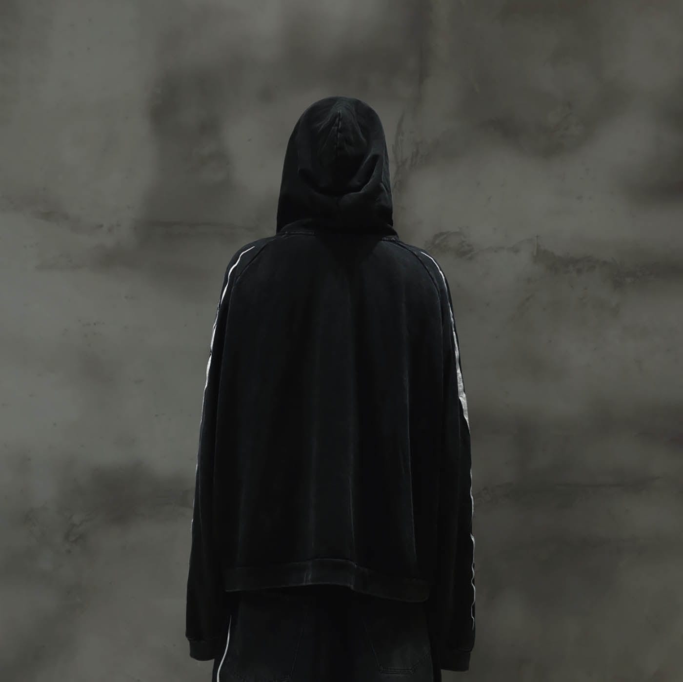 RTVG Washed Embroidered-Logo Hoodie